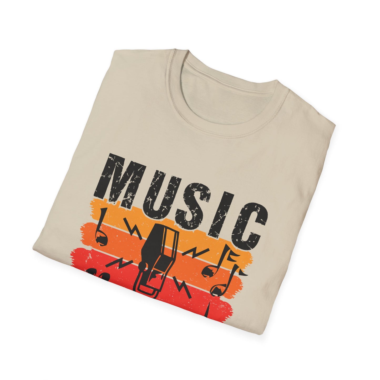 Music Can Change The World Unisex Softstyle T-Shirt