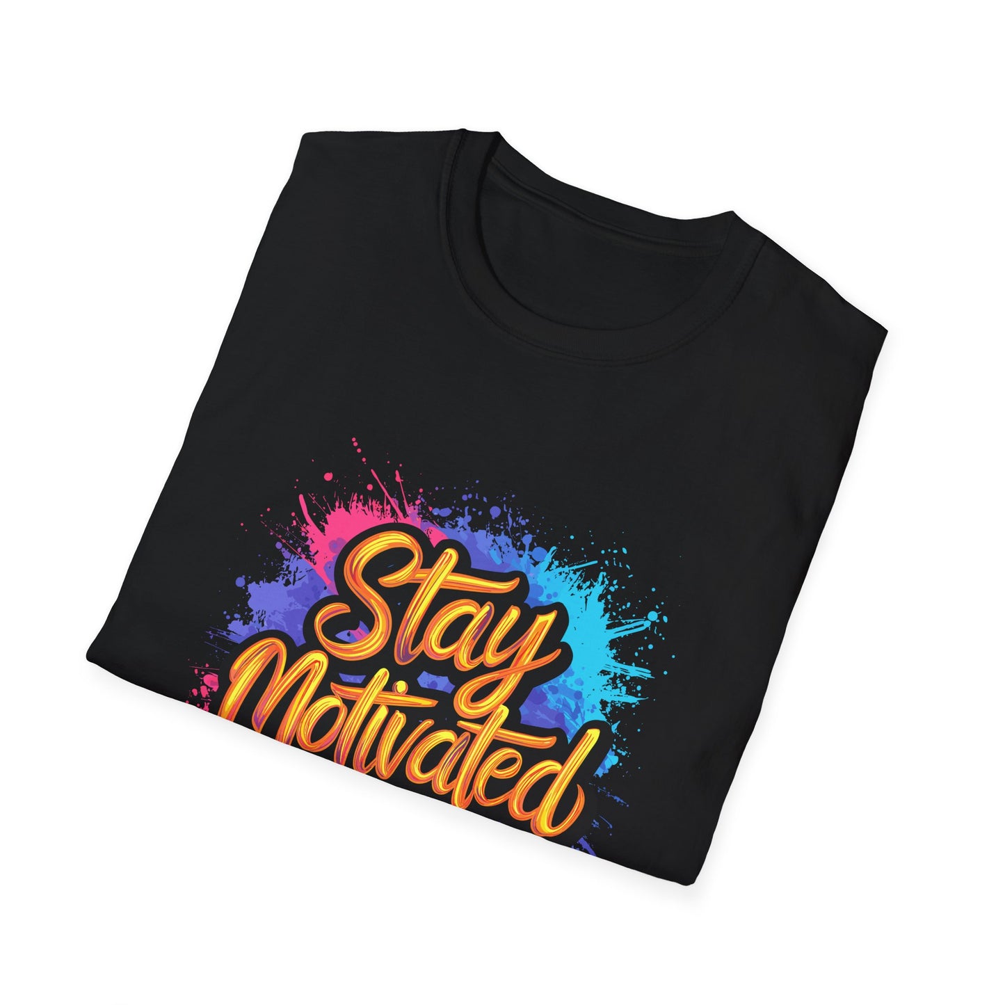 Stay Motivated Unisex Softstyle T-Shirt