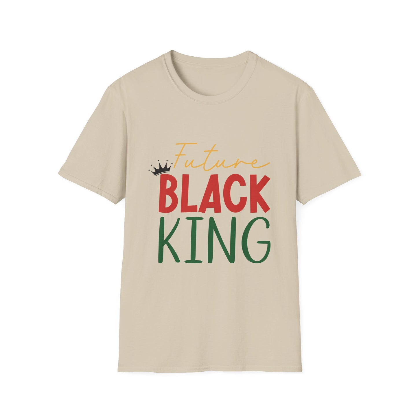 Future Black King Unisex Softstyle T-Shirt