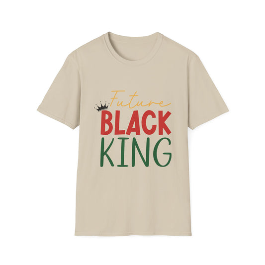 Future Black King Unisex Softstyle T-Shirt