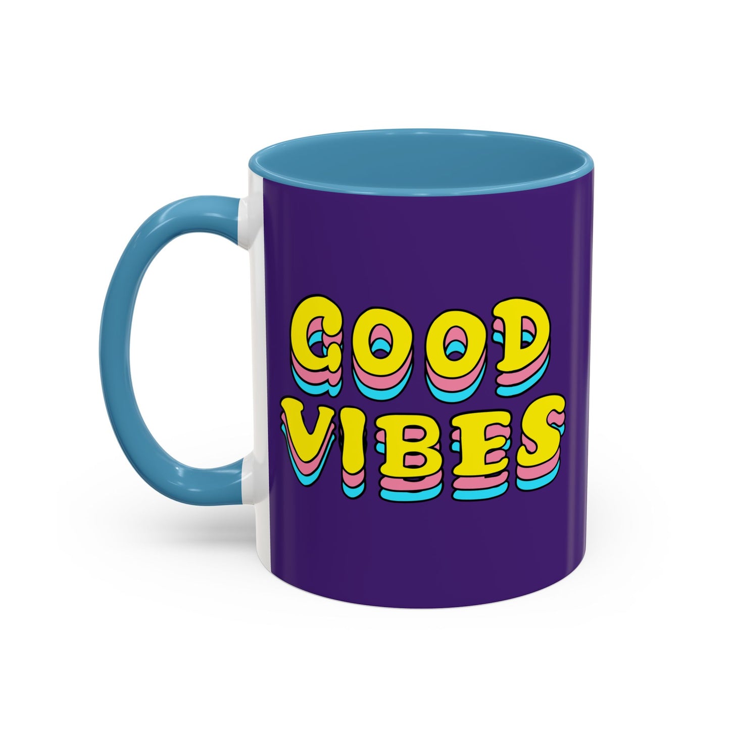Good Vibes Accent Coffee Mug (11, 15oz)