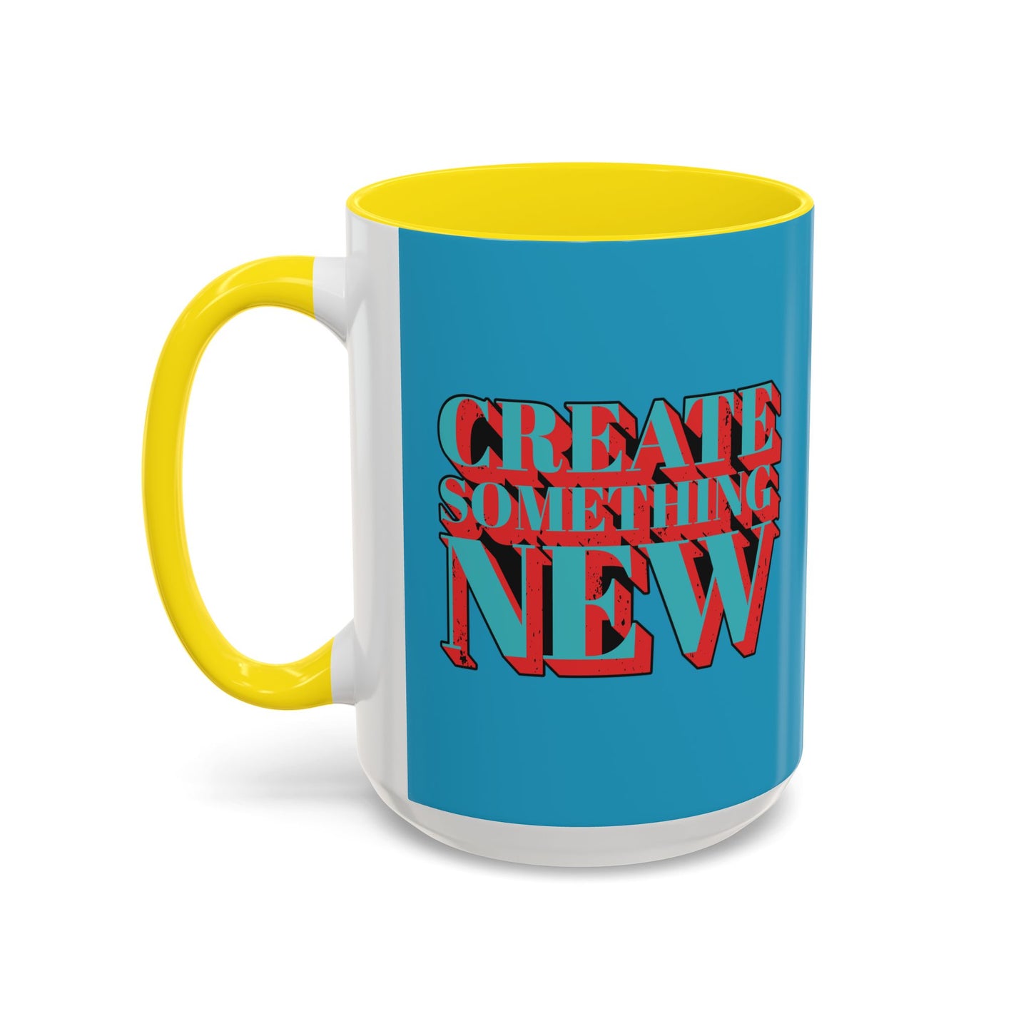 Create Something New Accent Coffee Mug (11, 15oz)