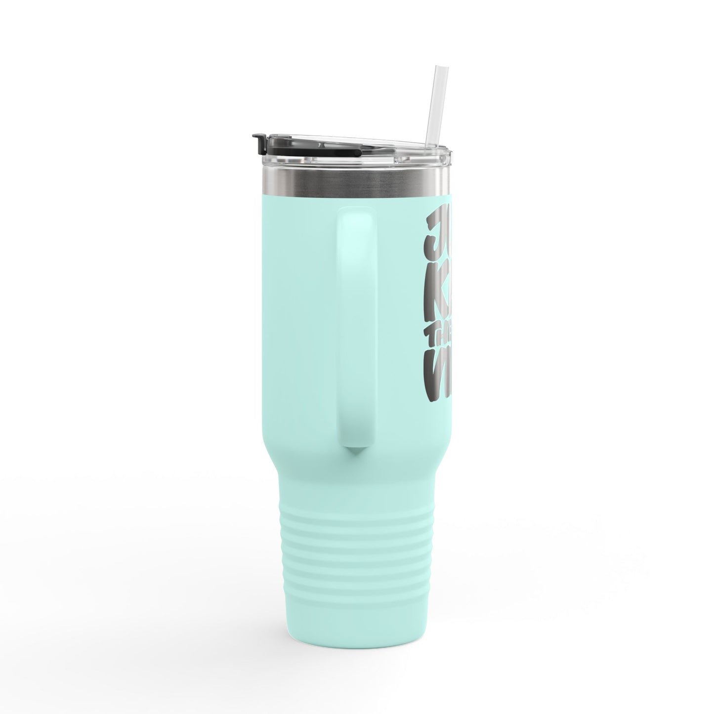 Just Keep The Right Vibe Insulated Travel Mug, 40oz