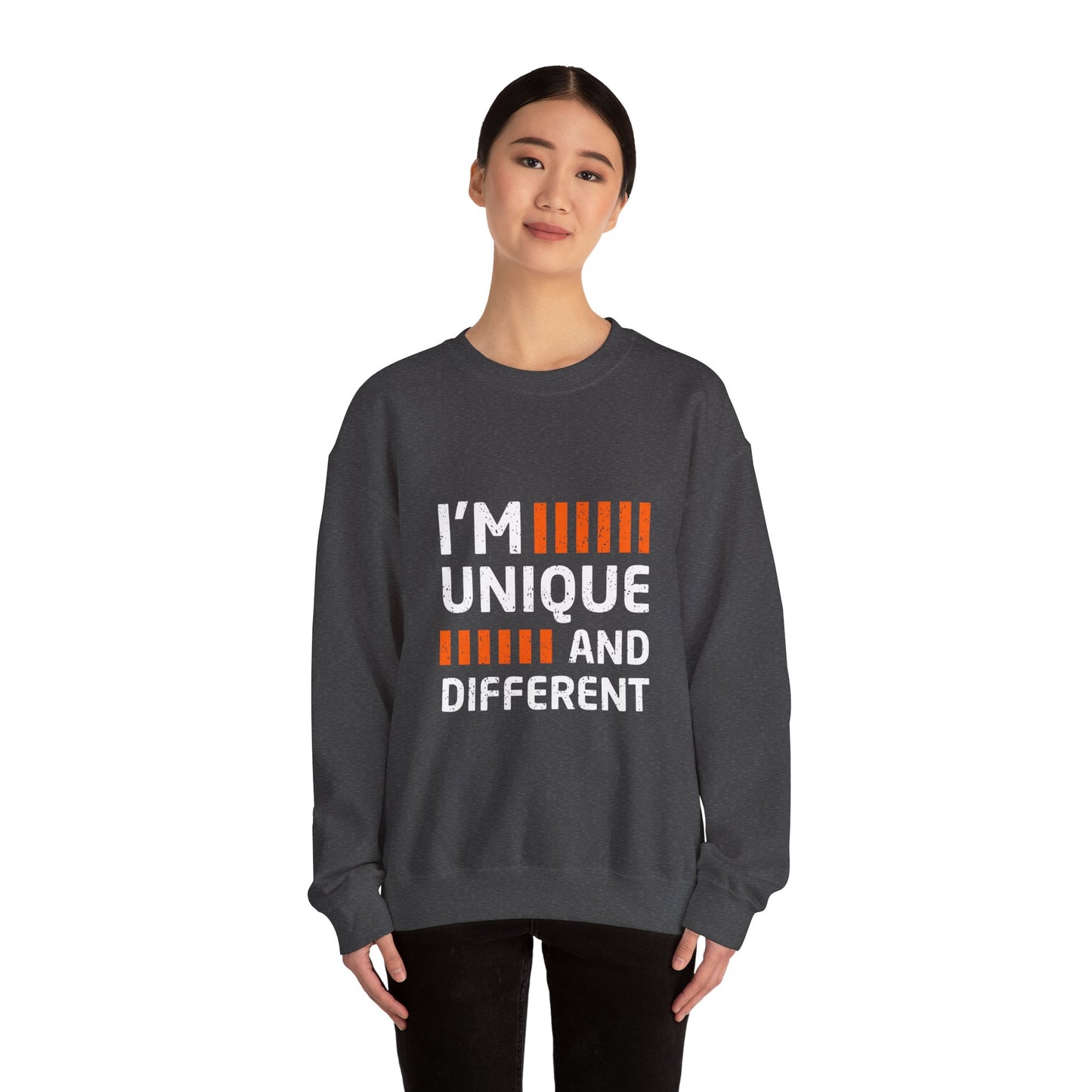 I'm Unique And Different Unisex Heavy Blend™ Crewneck Sweatshirt