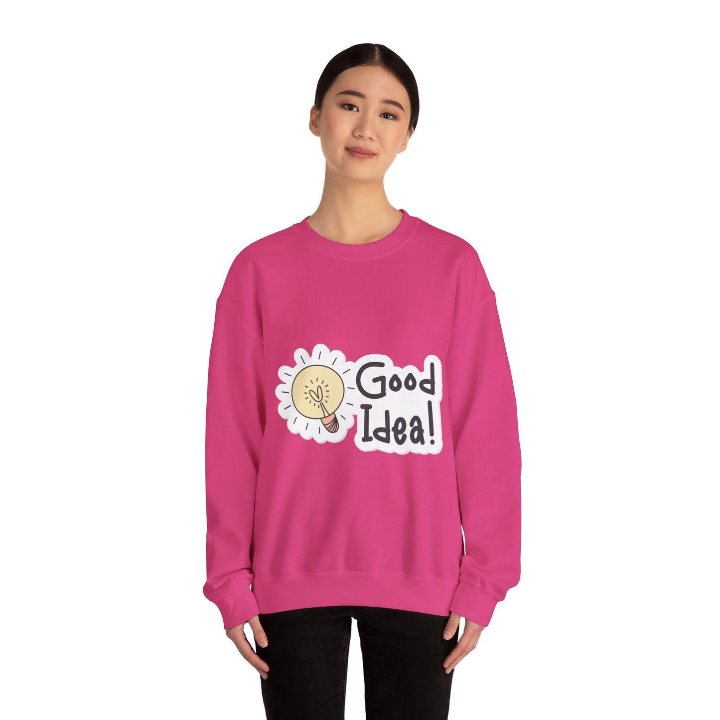 Good Idea Unisex Heavy Blend™ Crewneck Sweatshirt