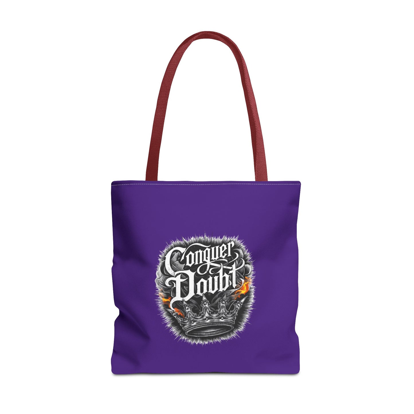 Conquer Doubt Tote Bag (AOP)