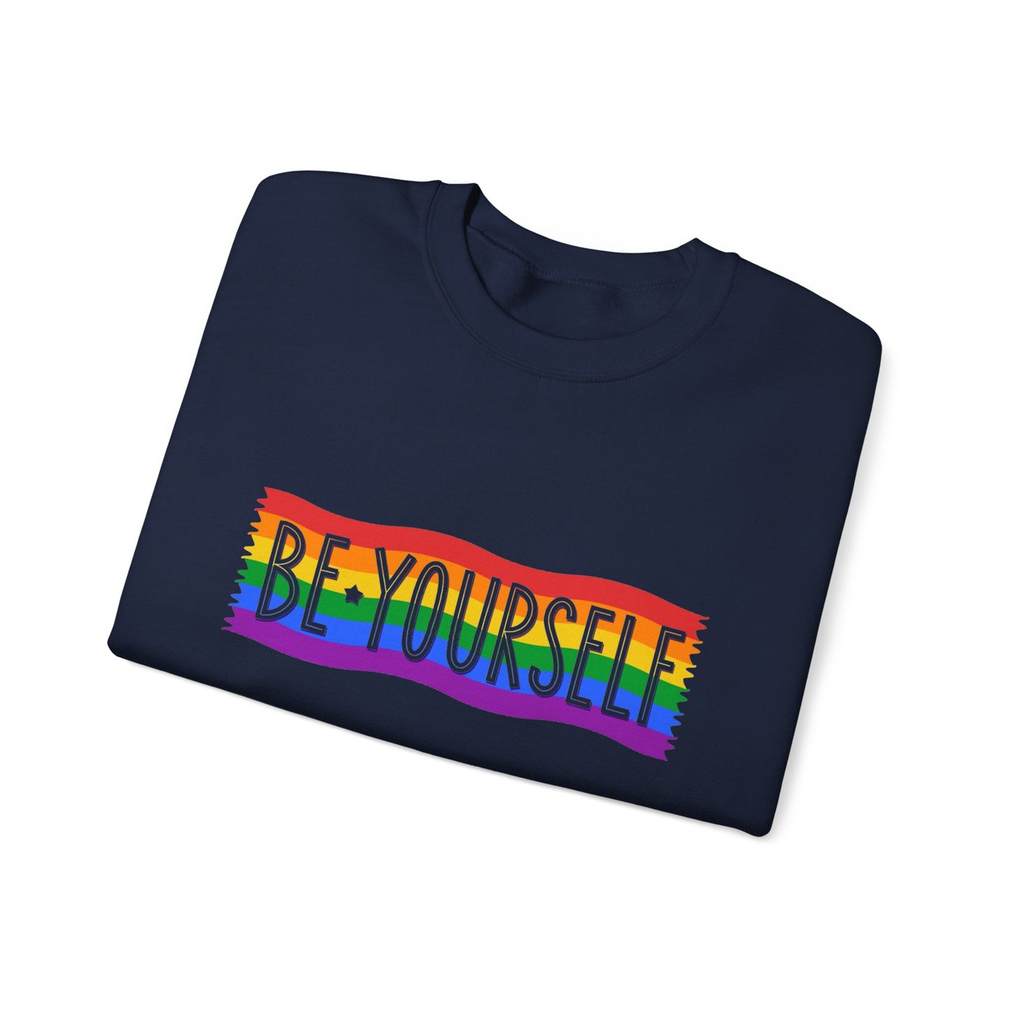Be Yourself Unisex Heavy Blend™ Crewneck Sweatshirt