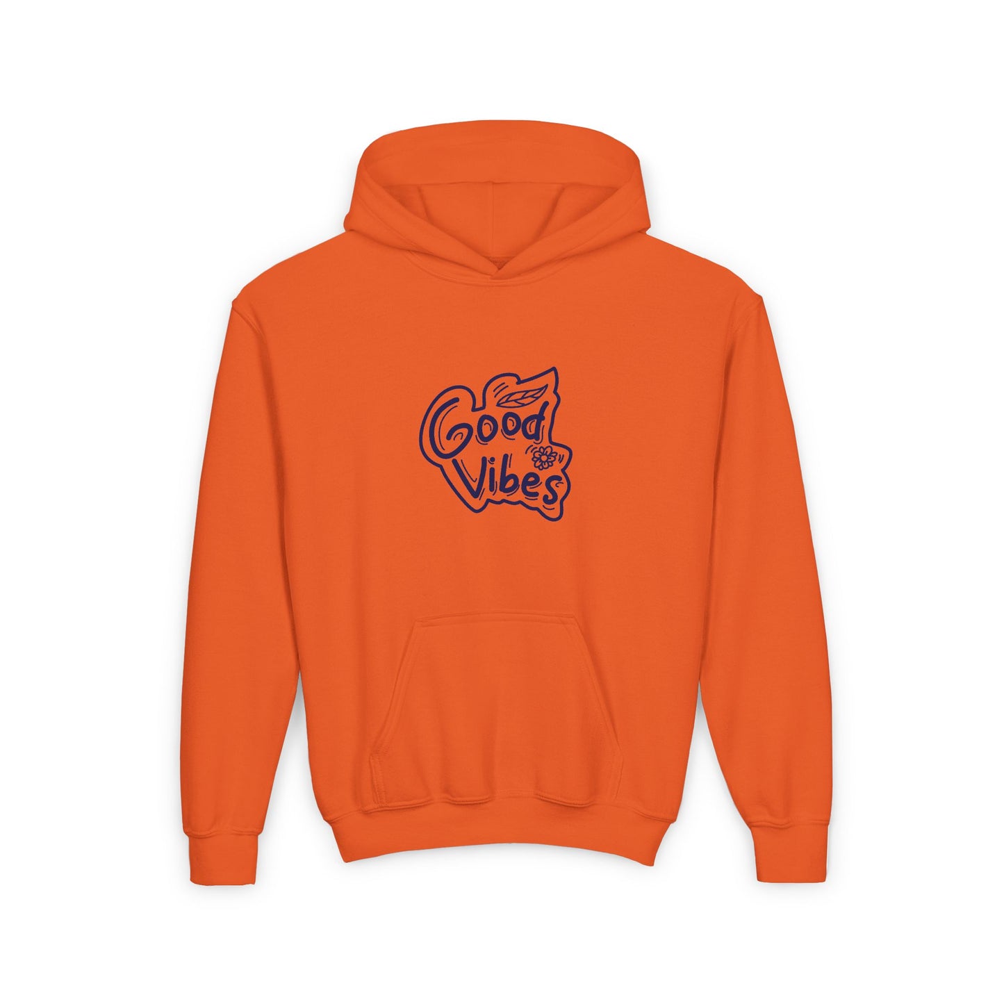 Good Vibes Youth Heavy Blend Hooded Sweatshirt