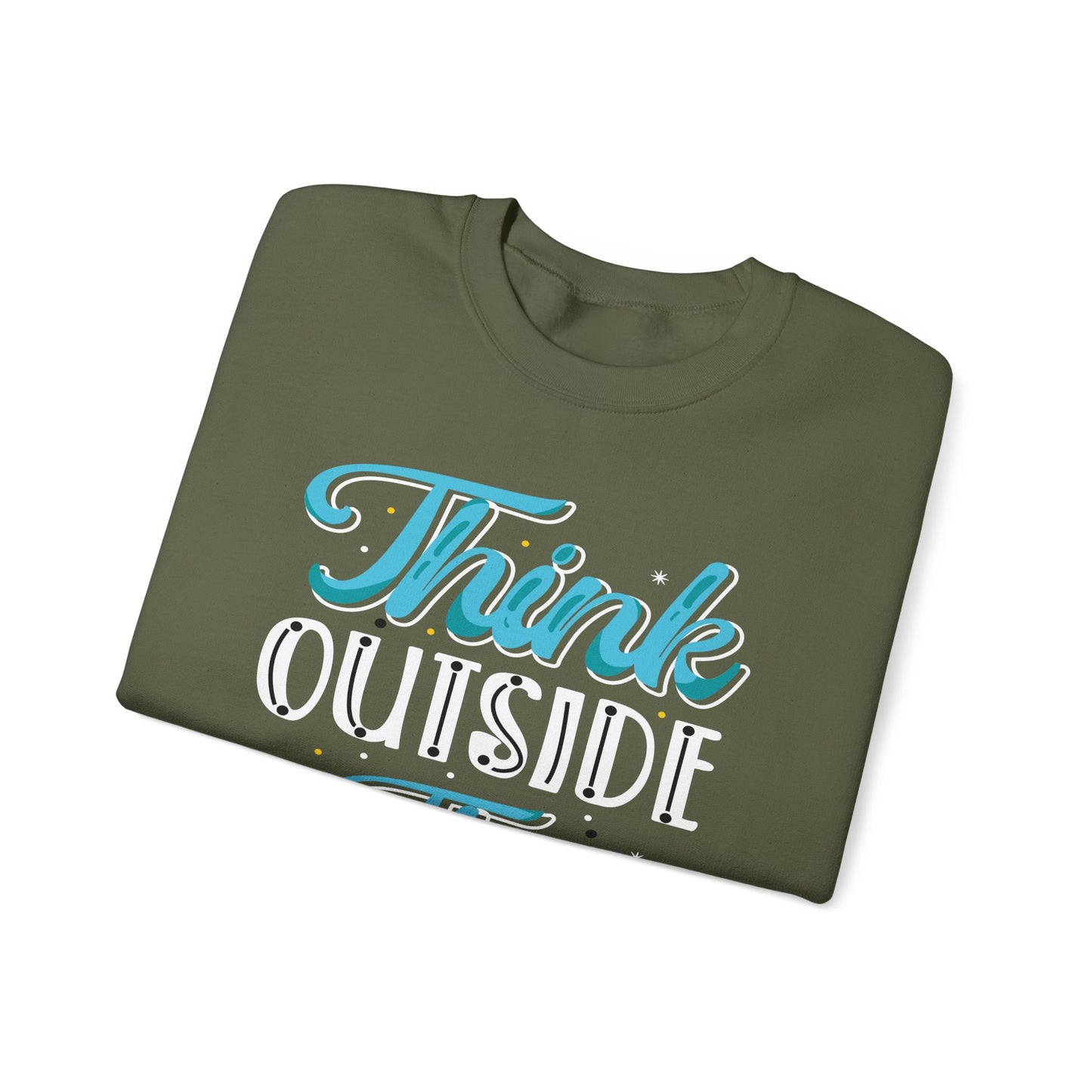 Think Outside The Box Unisex Heavy Blend™ Crewneck Sweatshirt