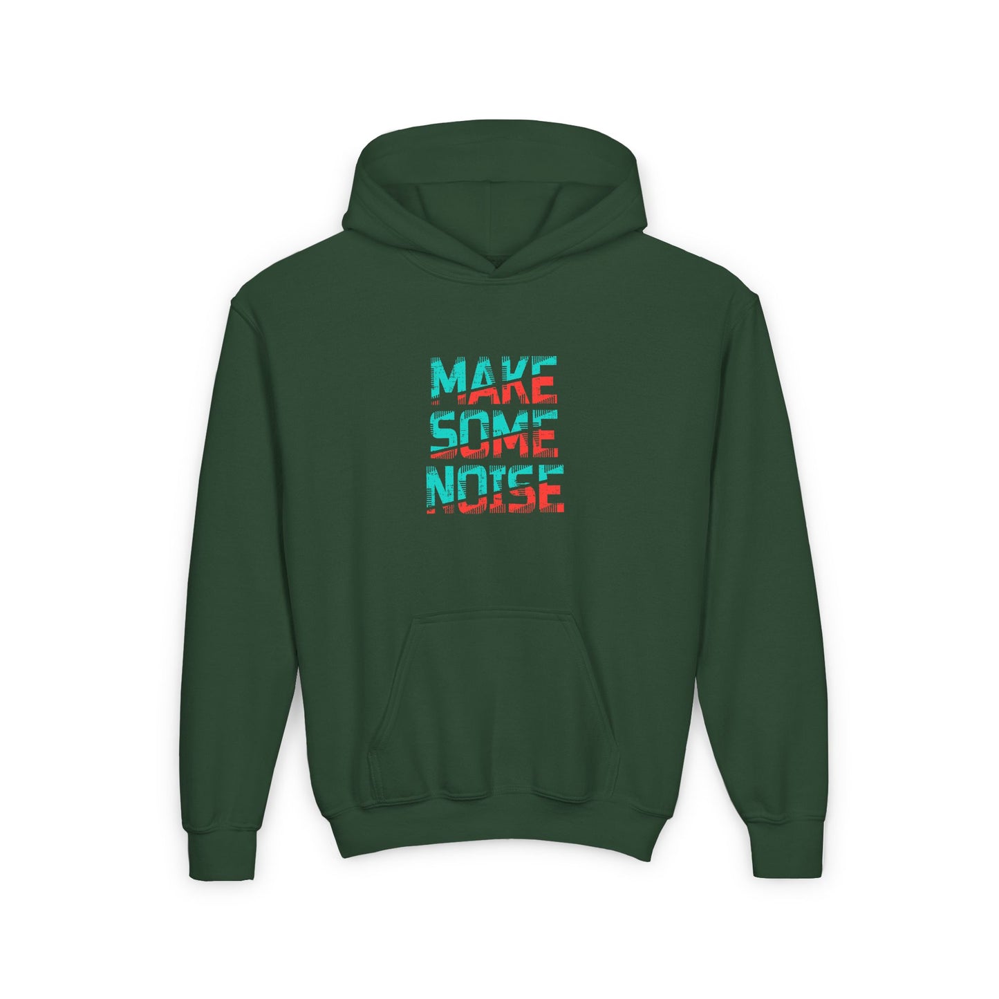Make Some Noise Youth Heavy Blend Hooded Sweatshirt