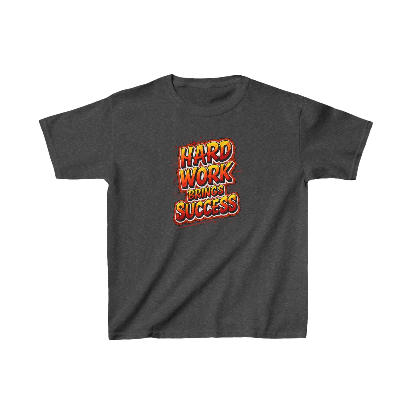 Hard Work Brings Success Kids Heavy Cotton™ Tee