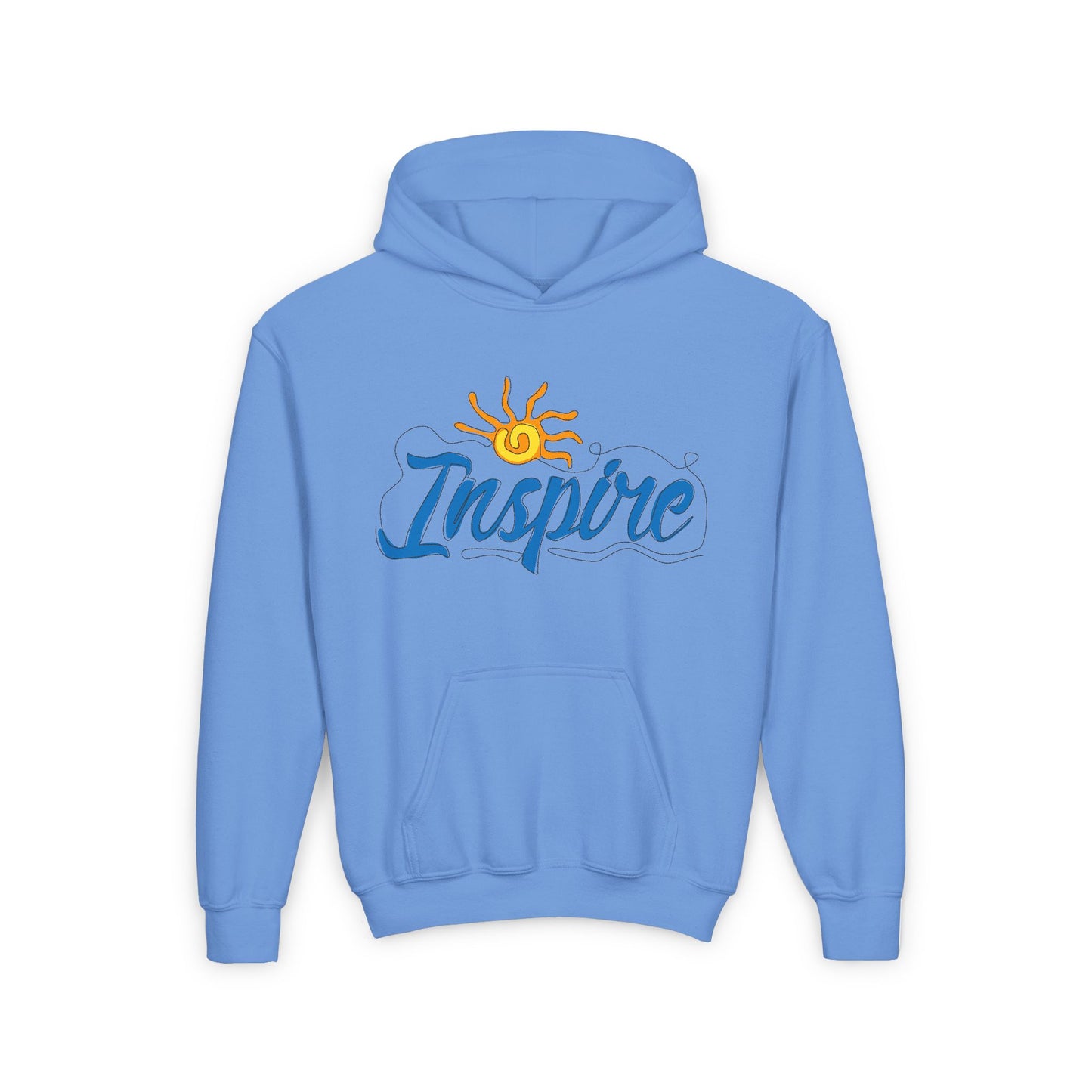 Inspire Youth Heavy Blend Hooded Sweatshirt