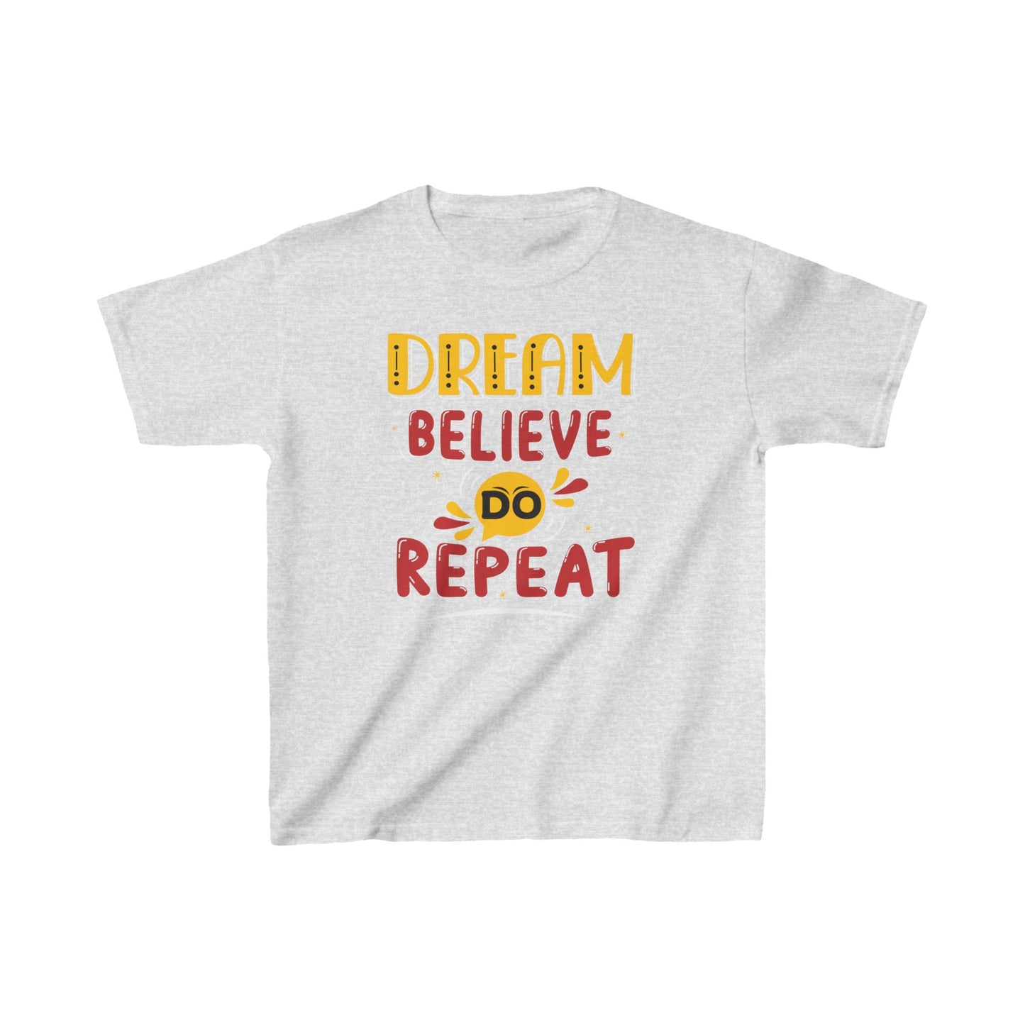 Dream Believe Repeat Kids Heavy Cotton™ Tee