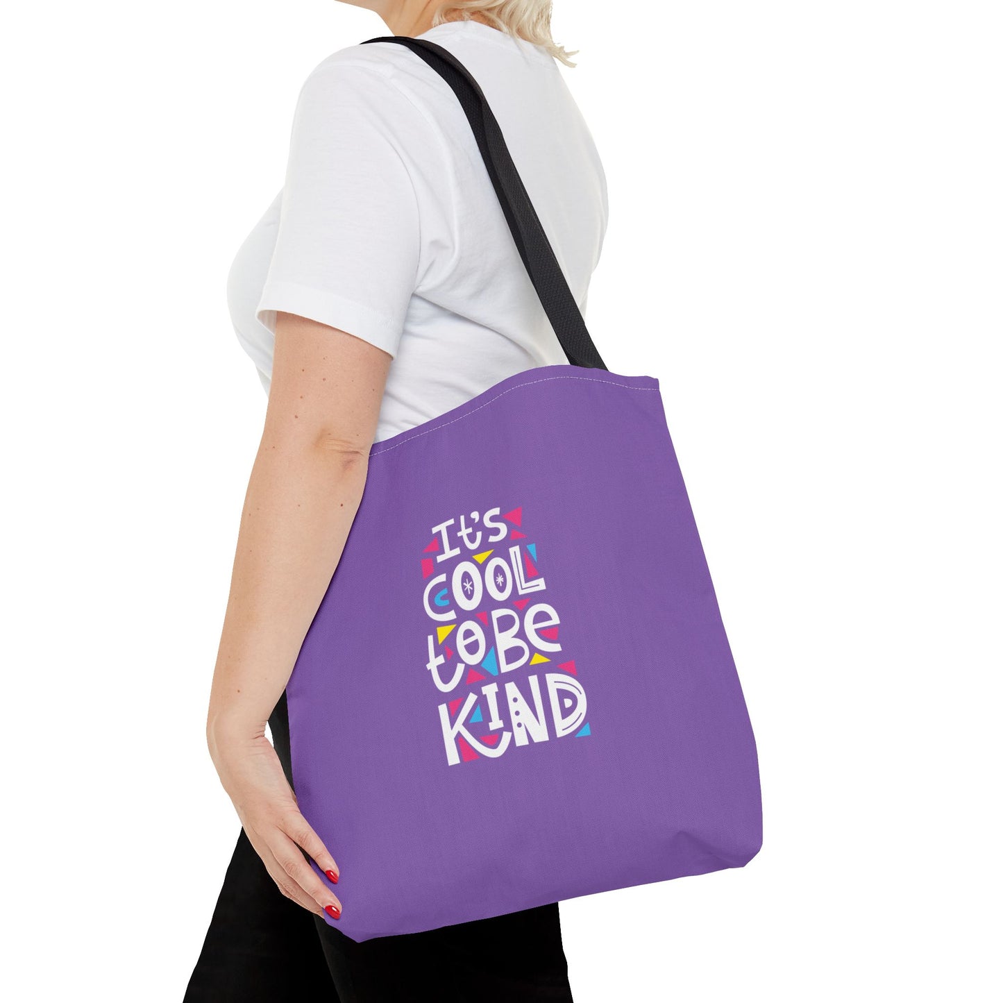 It's Cool To Be Kind Tote Bag (AOP)