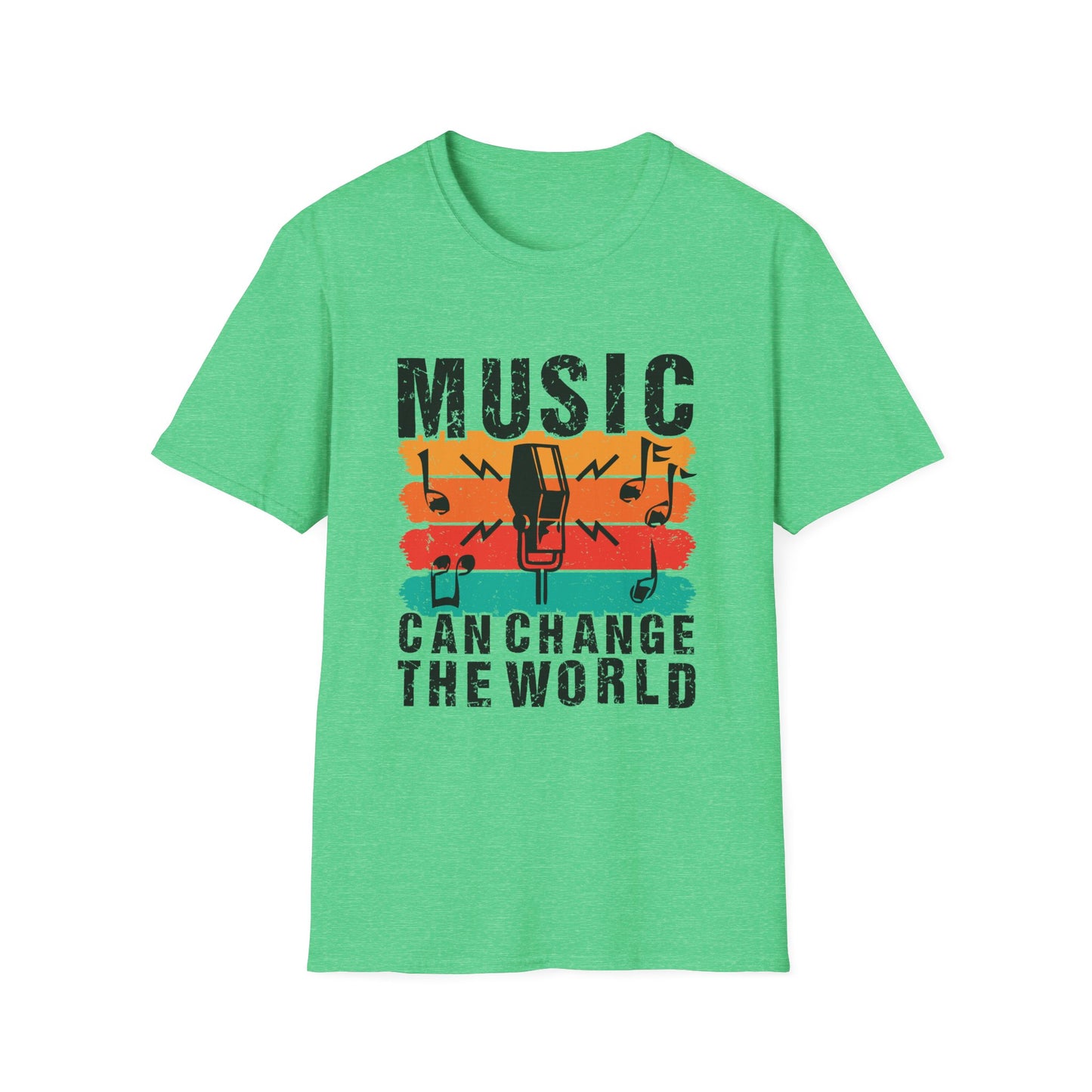 Music Can Change The World Unisex Softstyle T-Shirt