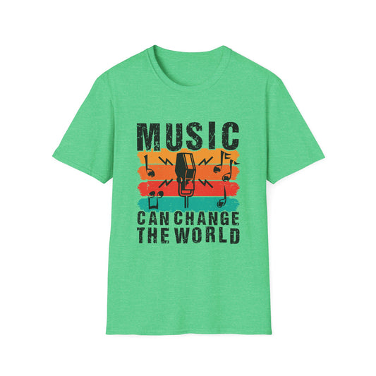 Music Can Change The World Unisex Softstyle T-Shirt