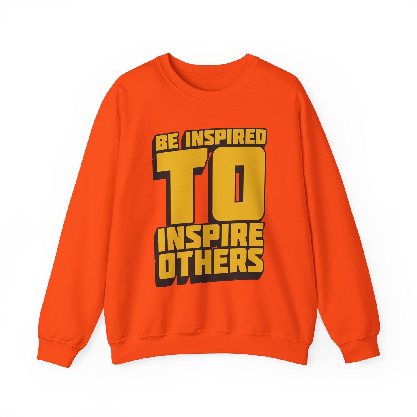 Be Inspired To Inspire Others Unisex Heavy Blend™ Crewneck Sweatshirt