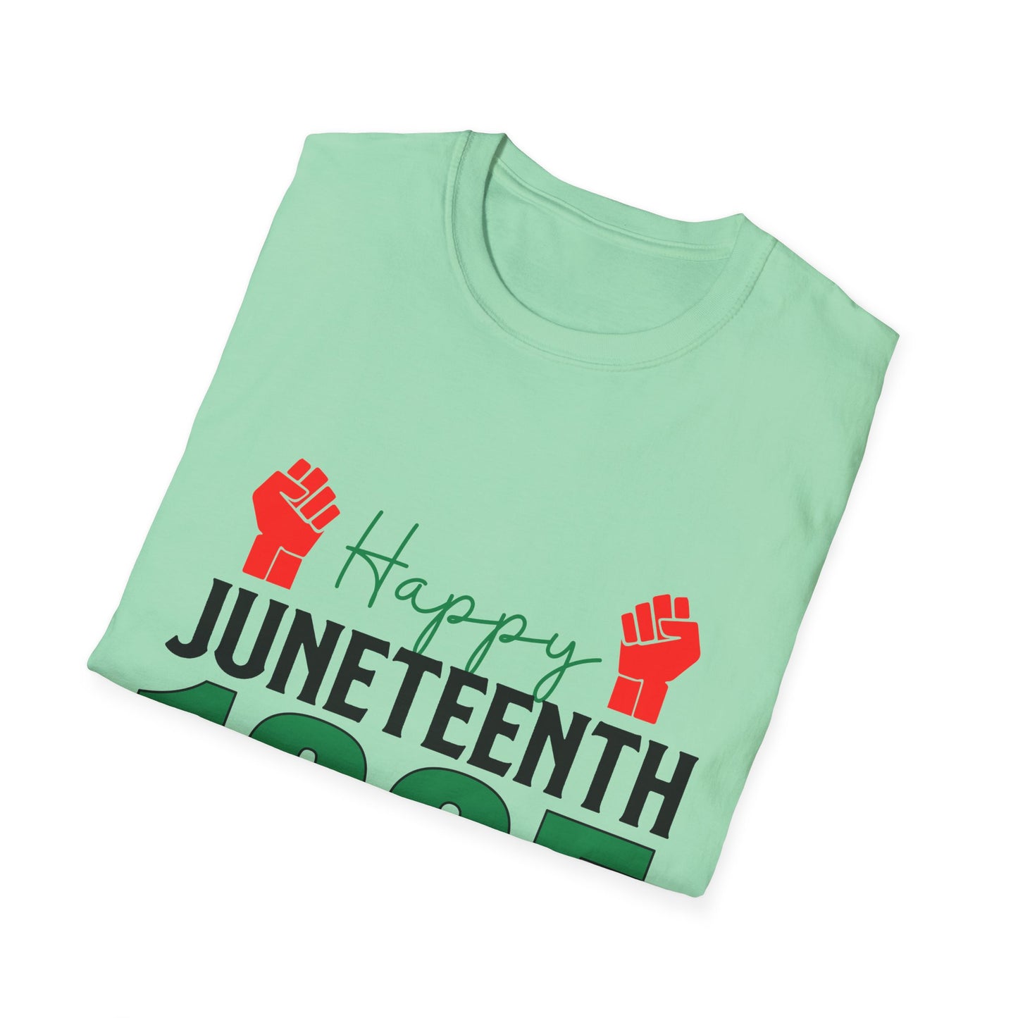 Happy Juneteenth 1865 Unisex Softstyle T-Shirt