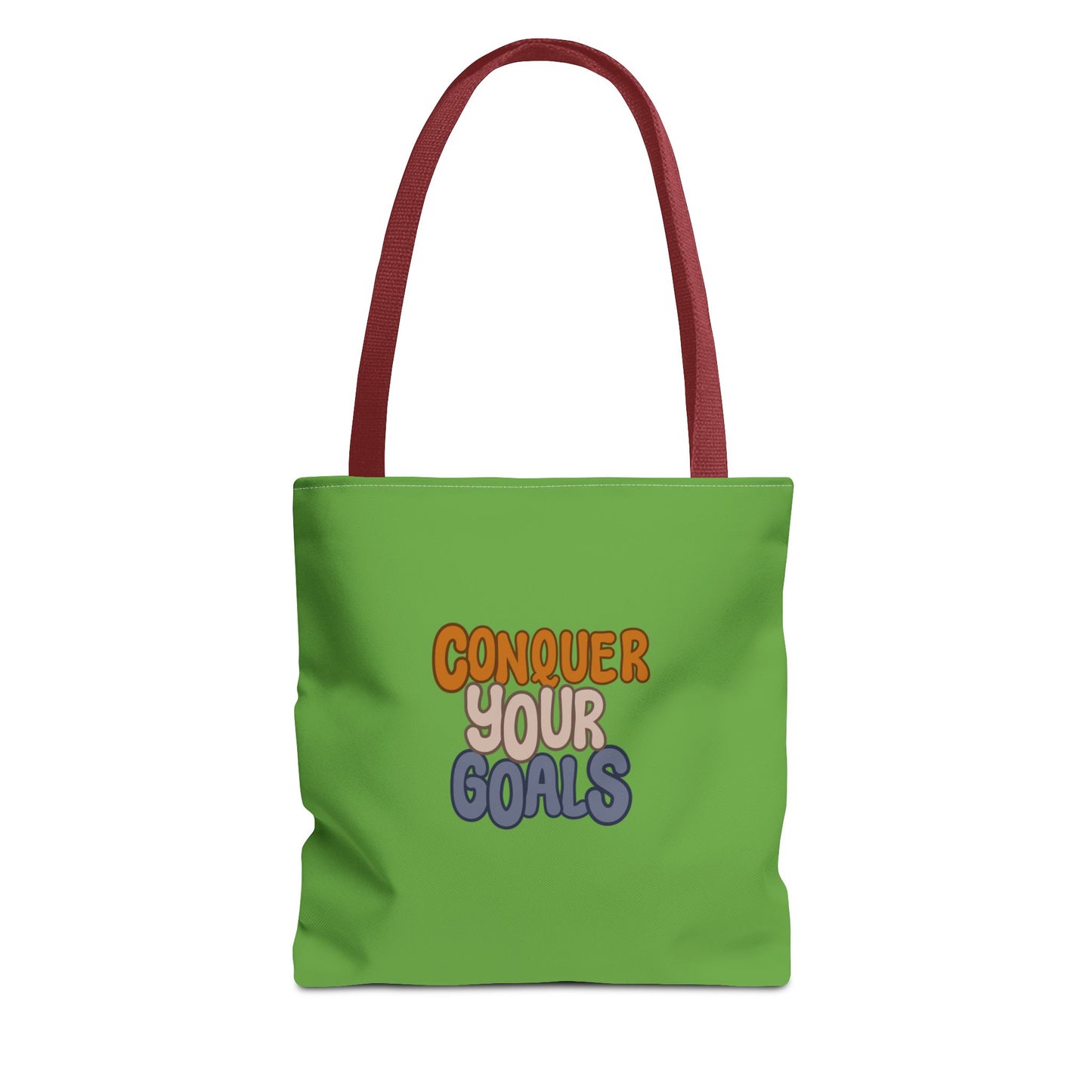 Conquer Your Goals Tote Bag (AOP)