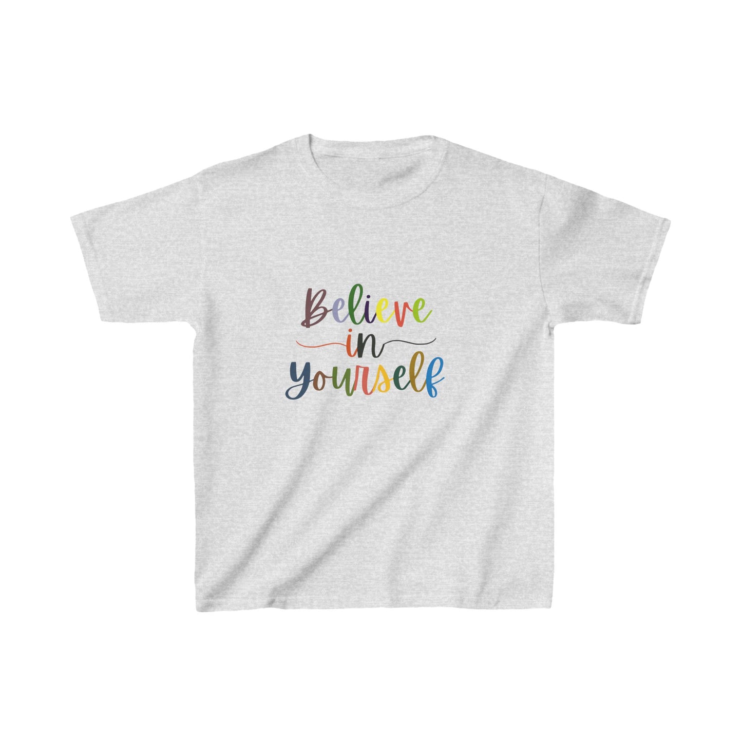 Believe In Your Self Kids Heavy Cotton™ Tee