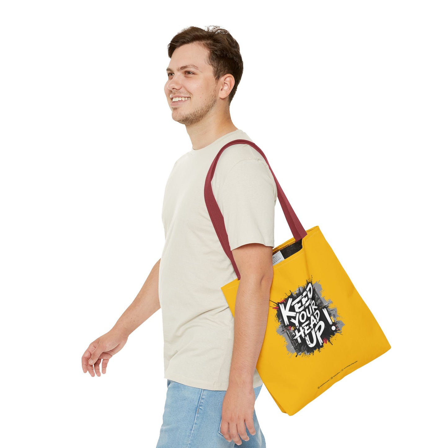 Keep Your Head Up! Tote Bag (AOP)