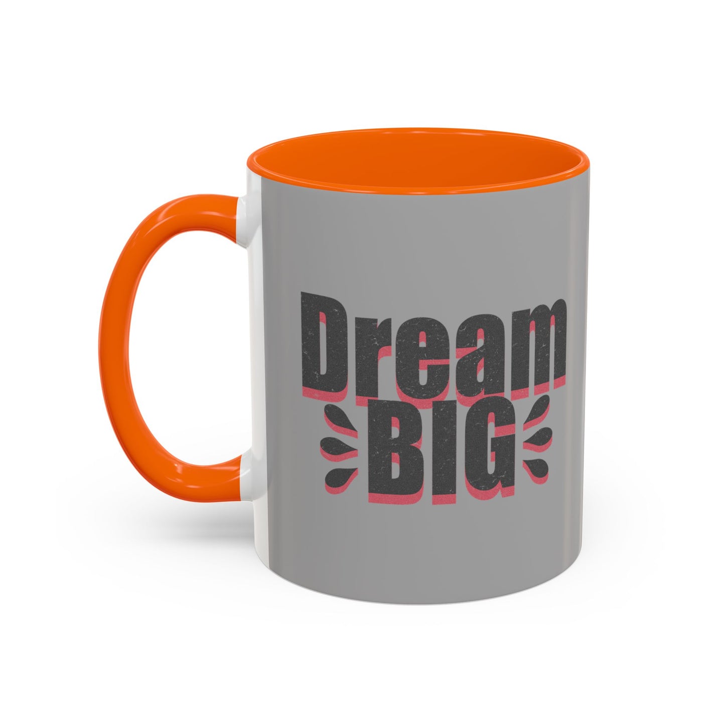Dream Big Distressed Accent Coffee Mug (11, 15oz)