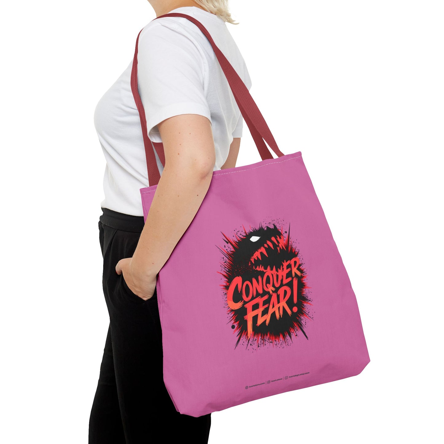 Conquer Fear! Tote Bag (AOP)
