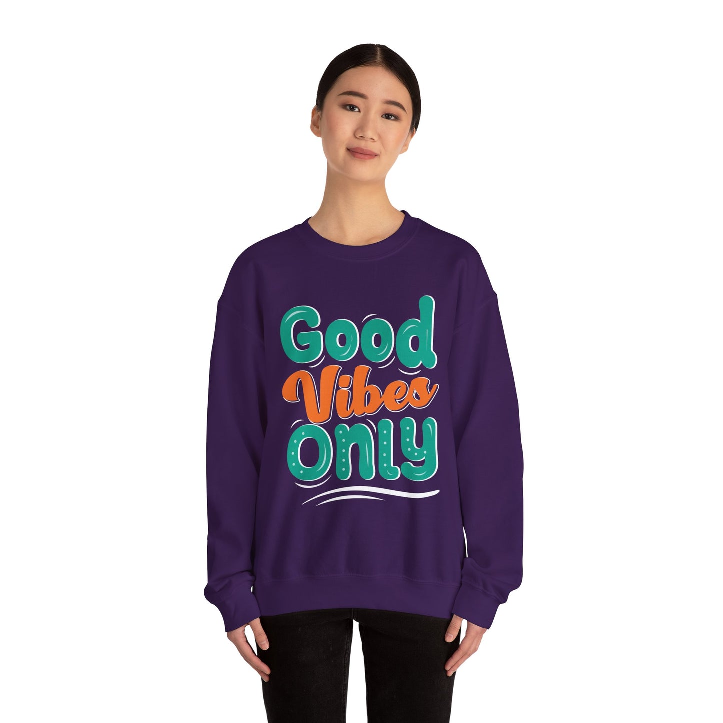 Good Vides Only Unisex Heavy Blend™ Crewneck Sweatshirt