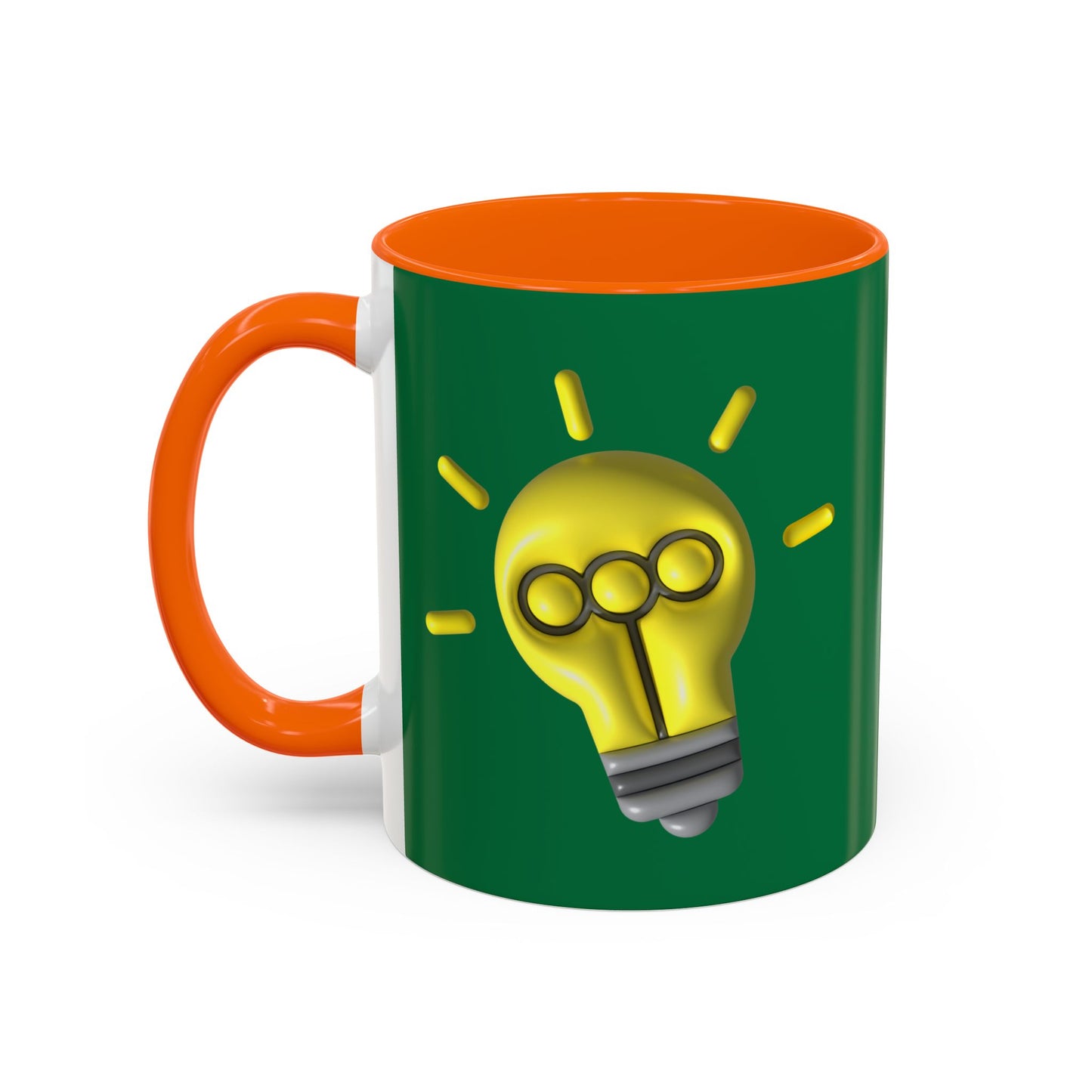 Inspire Idea Bulb Accent Coffee Mug (11, 15oz)