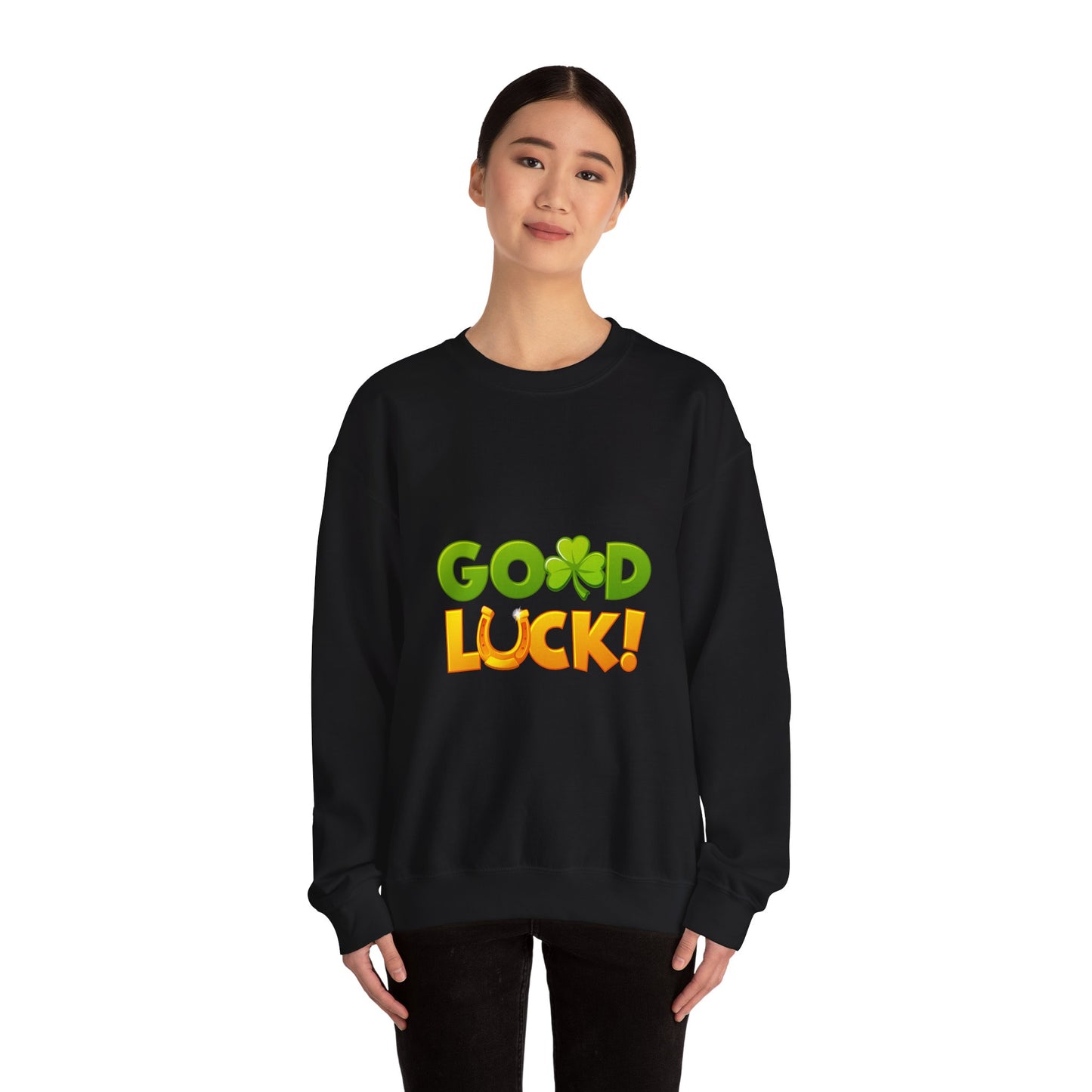 Good Luck Unisex Heavy Blend™ Crewneck Sweatshirt