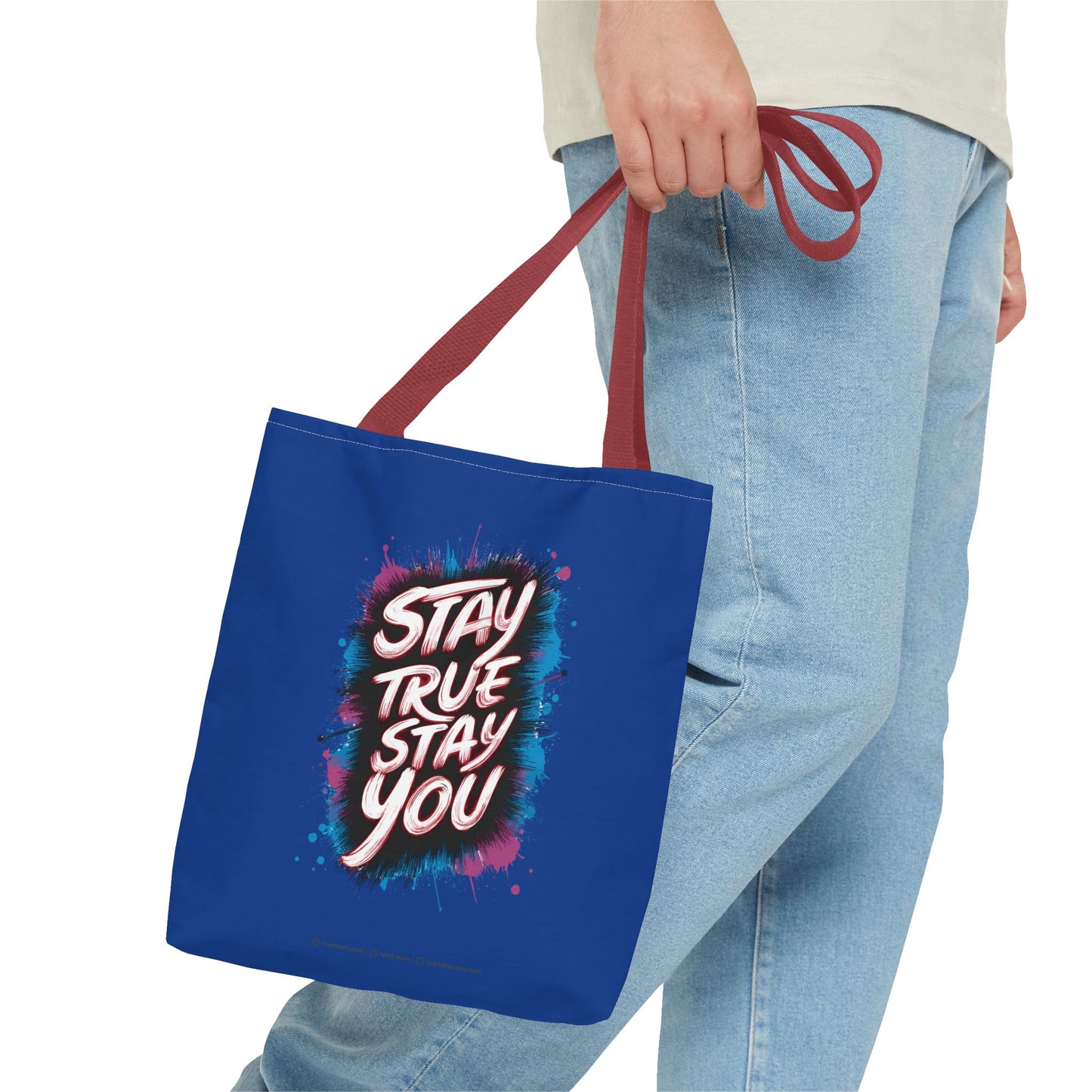 Stay True Stay You Tote Bag (AOP)