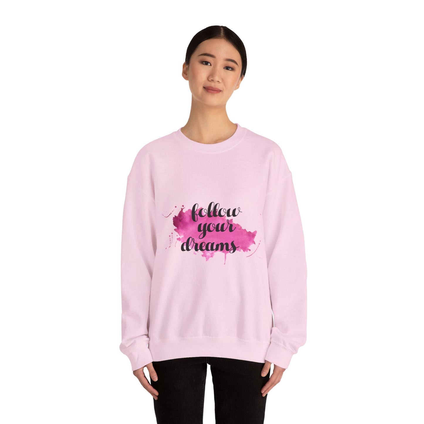 Follow Your Dreams Unisex Heavy Blend™ Crewneck Sweatshirt
