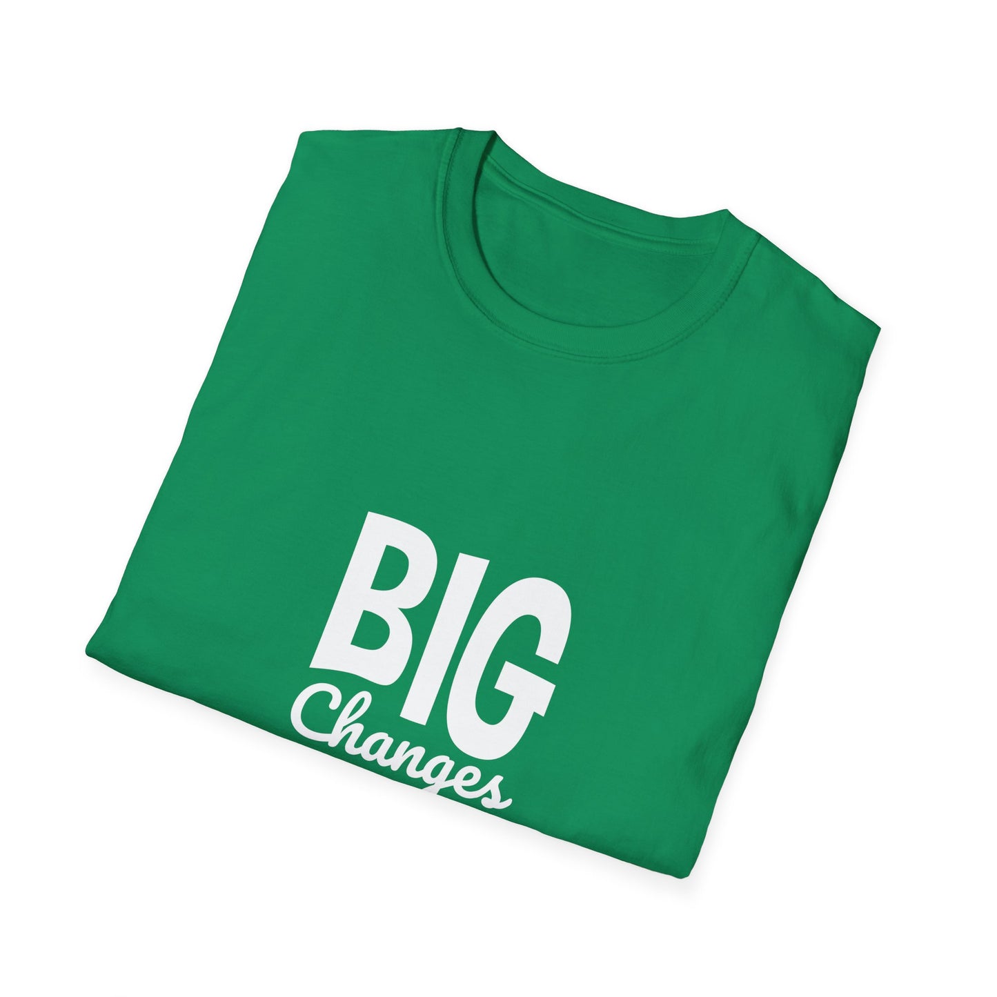 Big Changes Start From Small Progress Unisex Softstyle T-Shirt