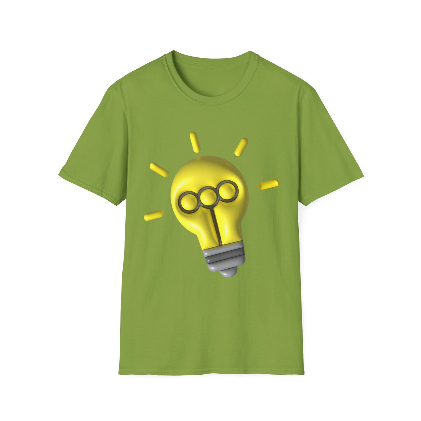 Light Bulb Unisex Softstyle T-Shirt