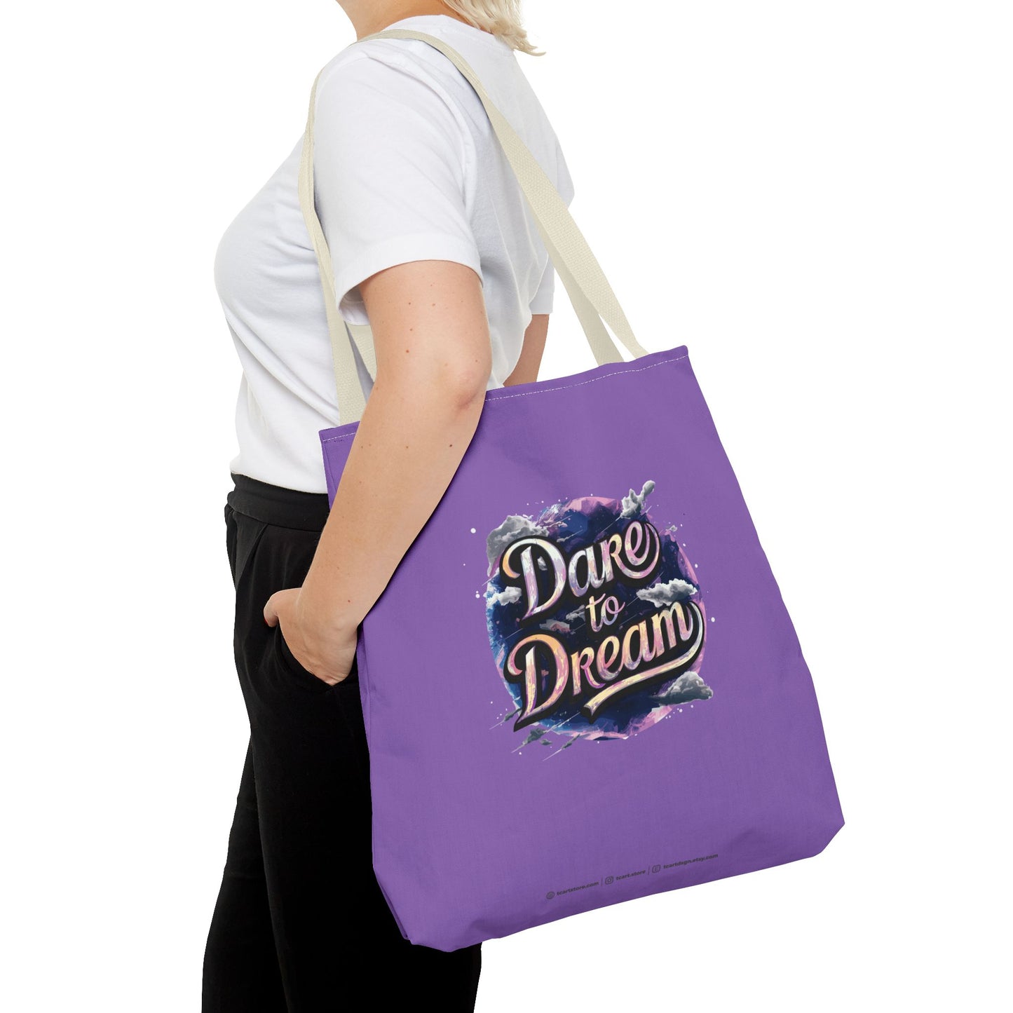 Dare To Dream Tote Bag (AOP)