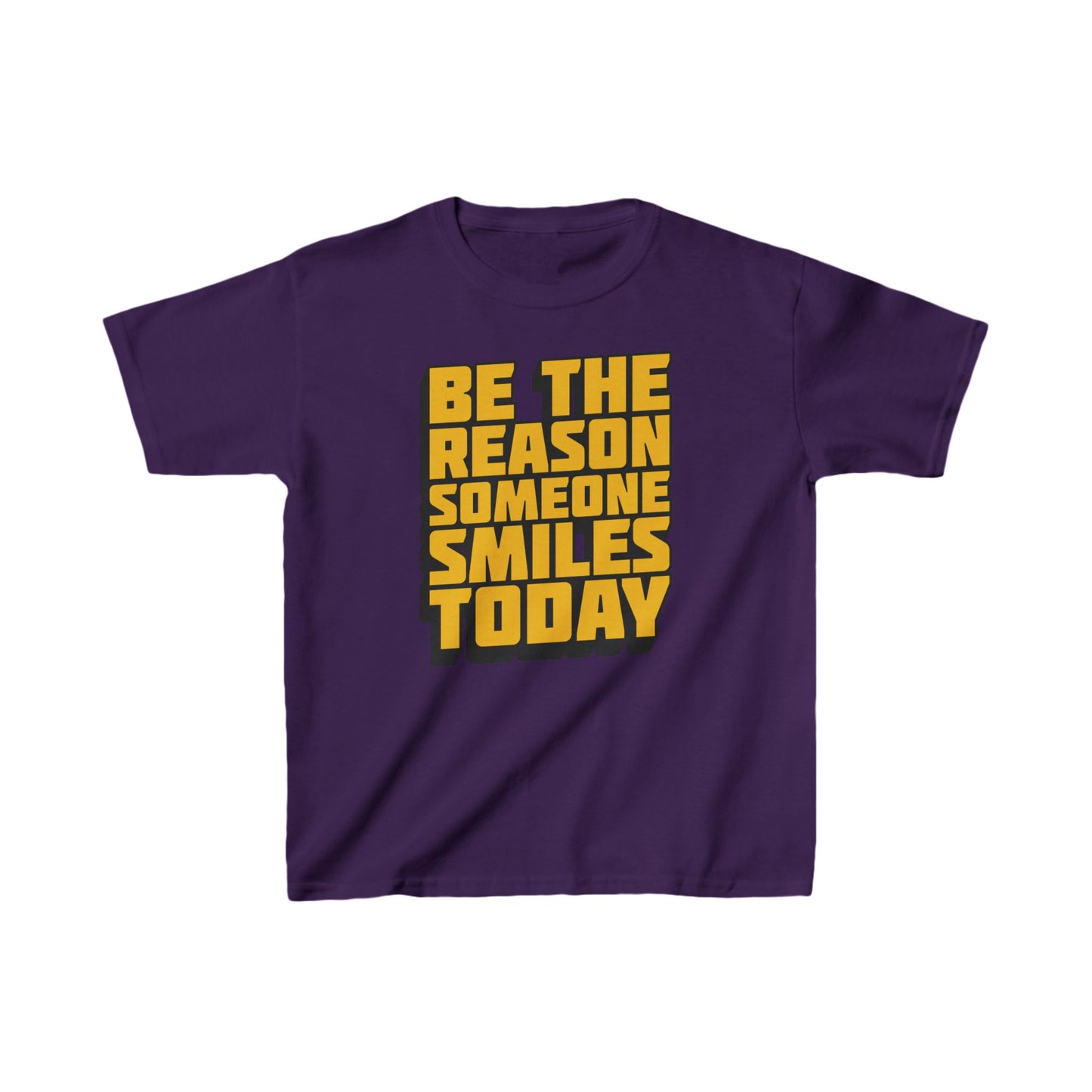 Be The Reason Someone Smiles Today Kids Heavy Cotton™ Tee