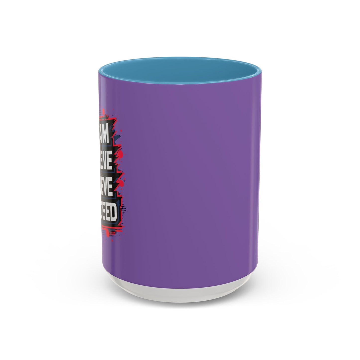 Dream Velieve Achieve Succeed Accent Coffee Mug (11, 15oz)