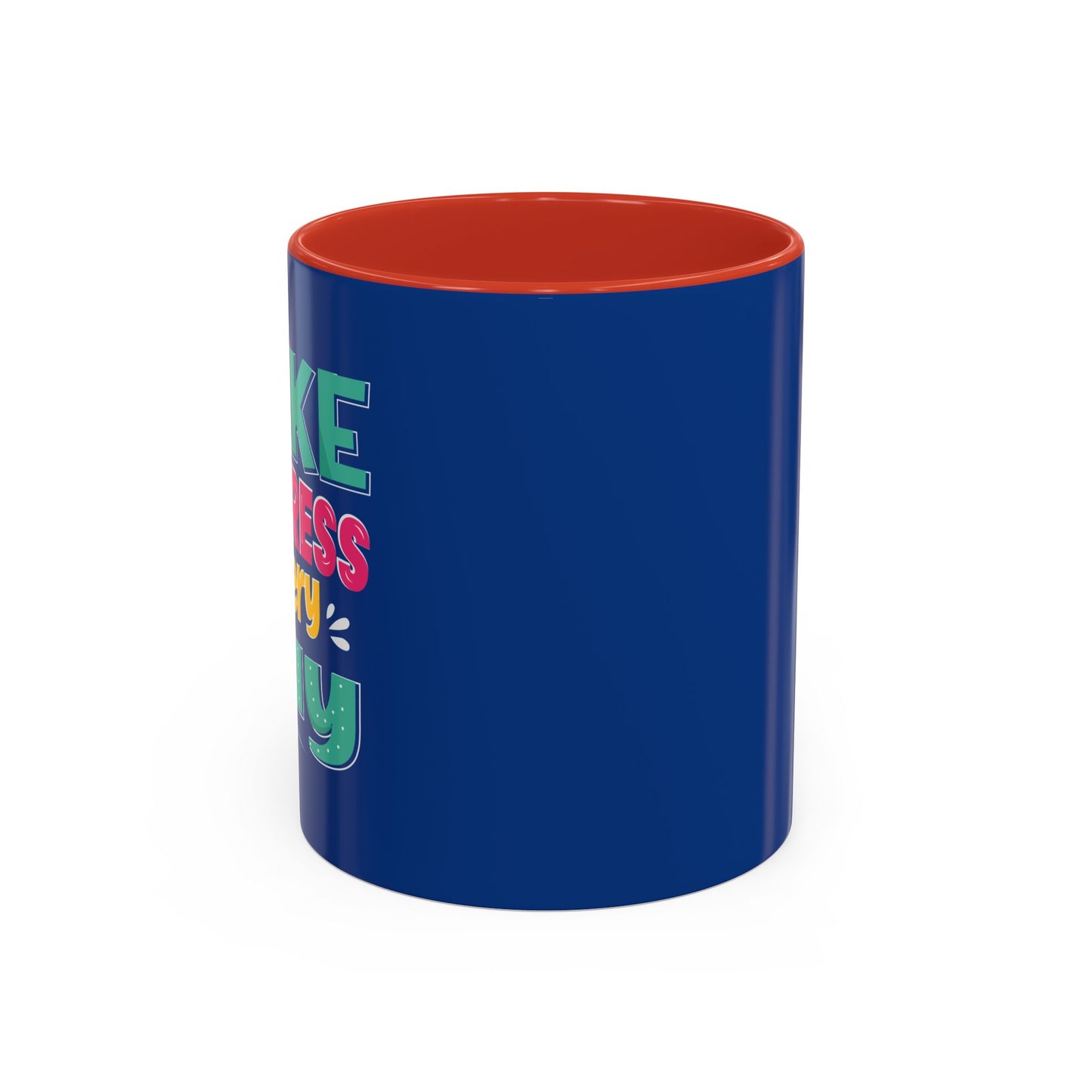 Make Progress Every Day  Accent Coffee Mug (11, 15oz)