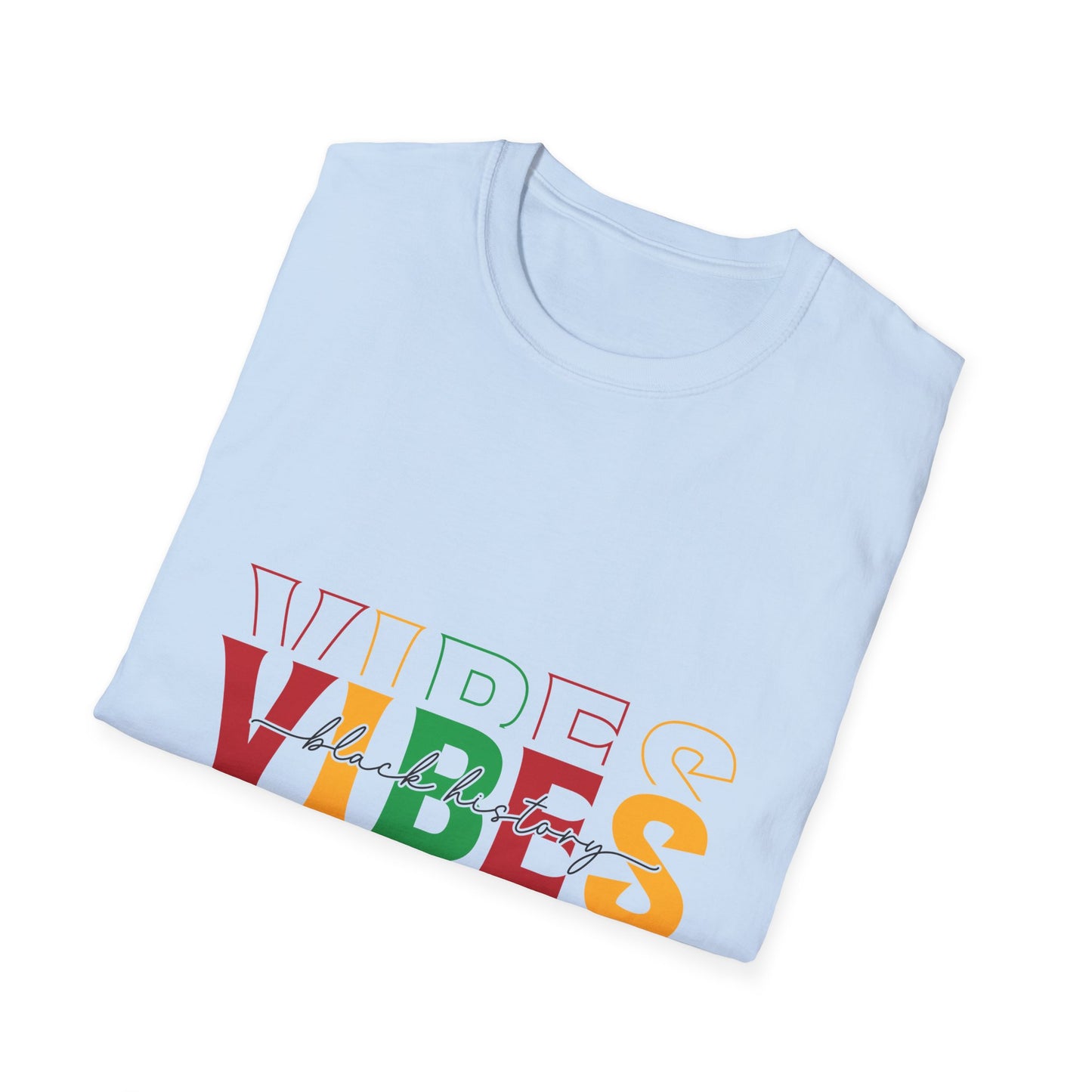 Vibes Black History Unisex Softstyle T-Shirt