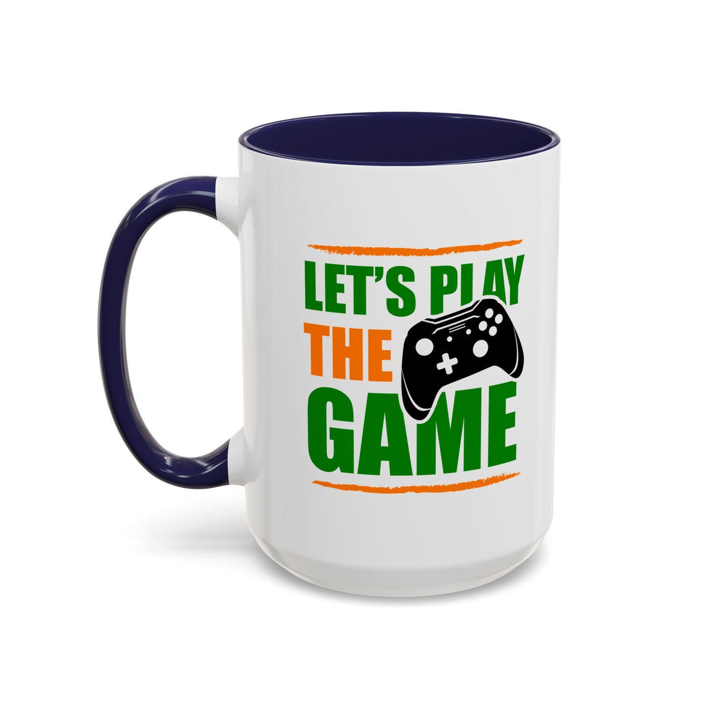 Let's Play The Game Accent Coffee Mug (11, 15oz)