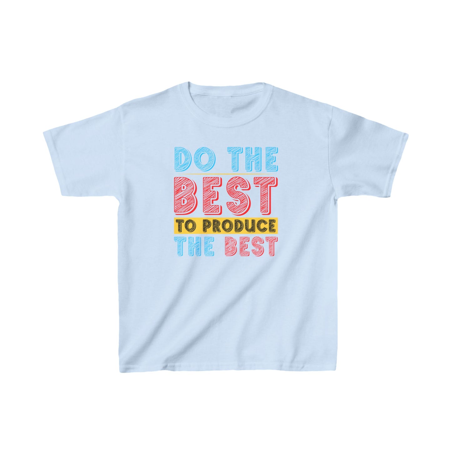 Do The Best To Produce The Best Kids Heavy Cotton™ Tee