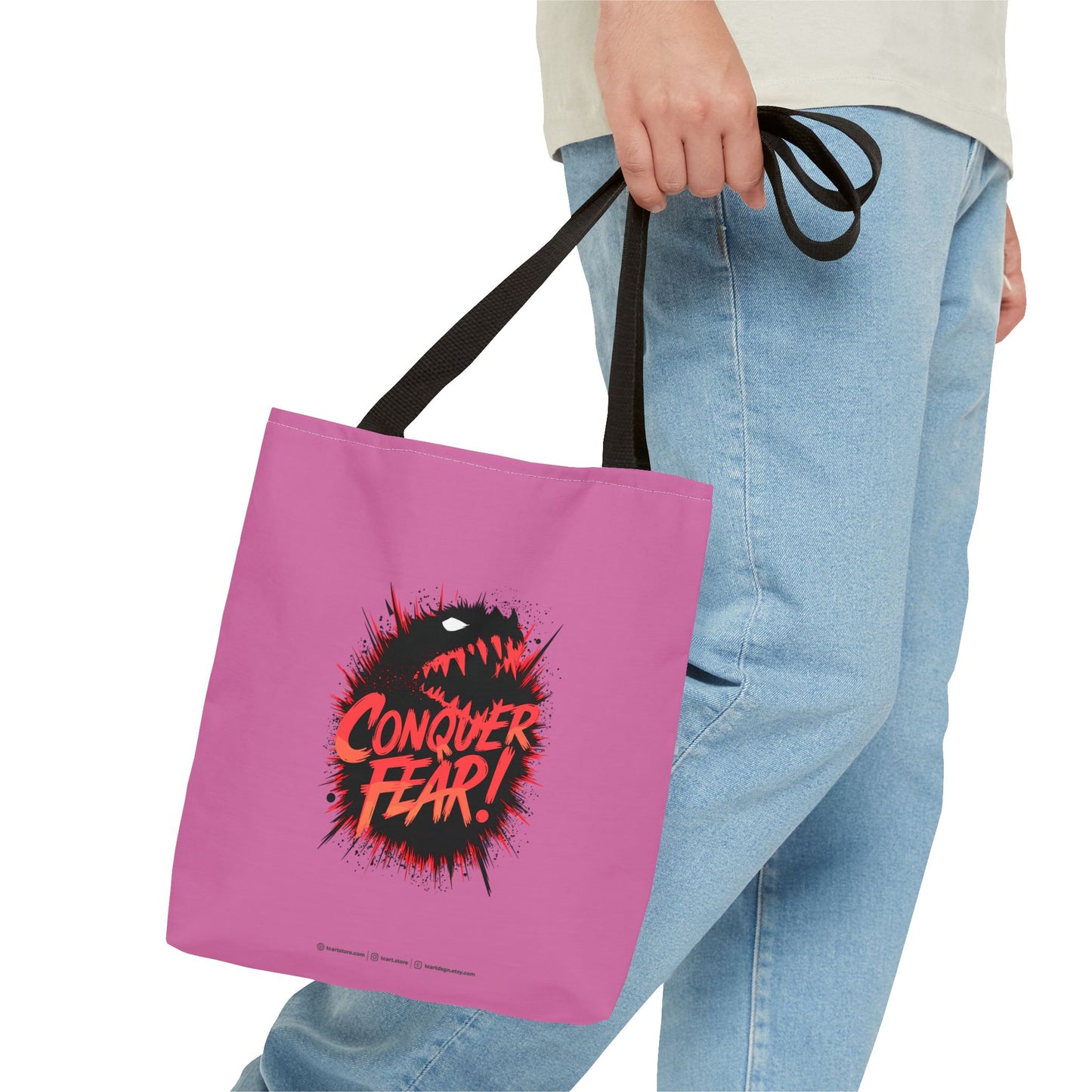 Conquer Fear! Tote Bag (AOP)