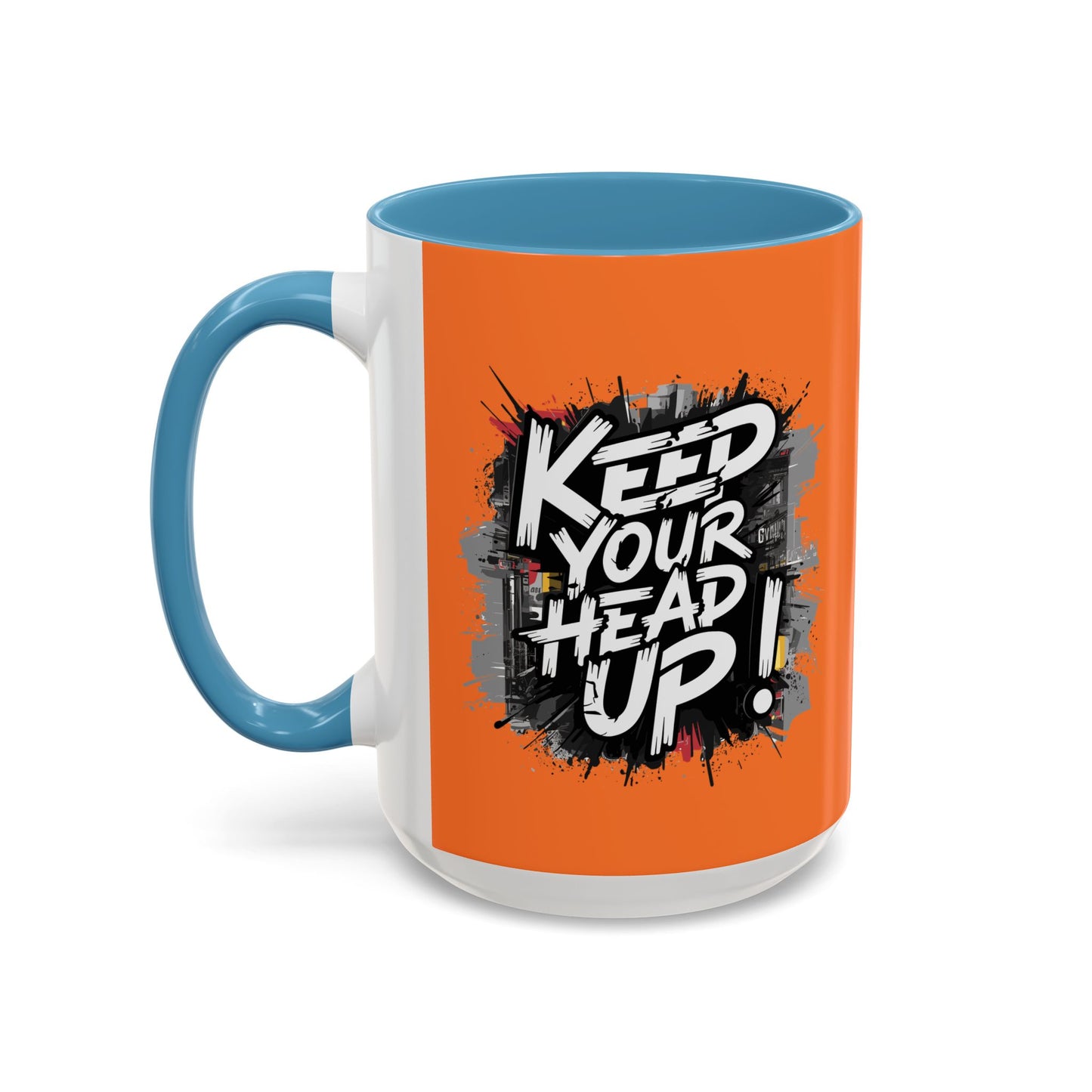 Keep Your Head Up! Accent Coffee Mug (11, 15oz)