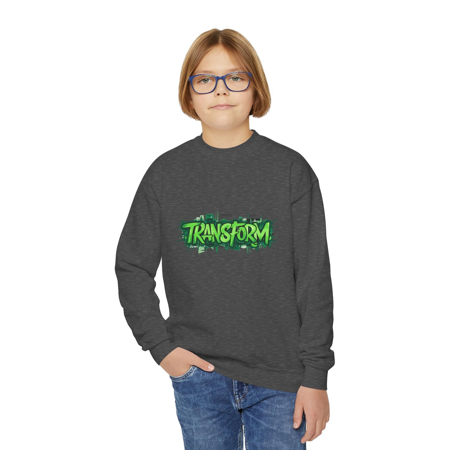 Transform Youth Crewneck Sweatshirt