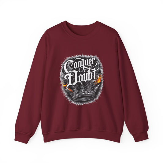 Conquer Doubt Unisex Heavy Blend™ Crewneck Sweatshirt
