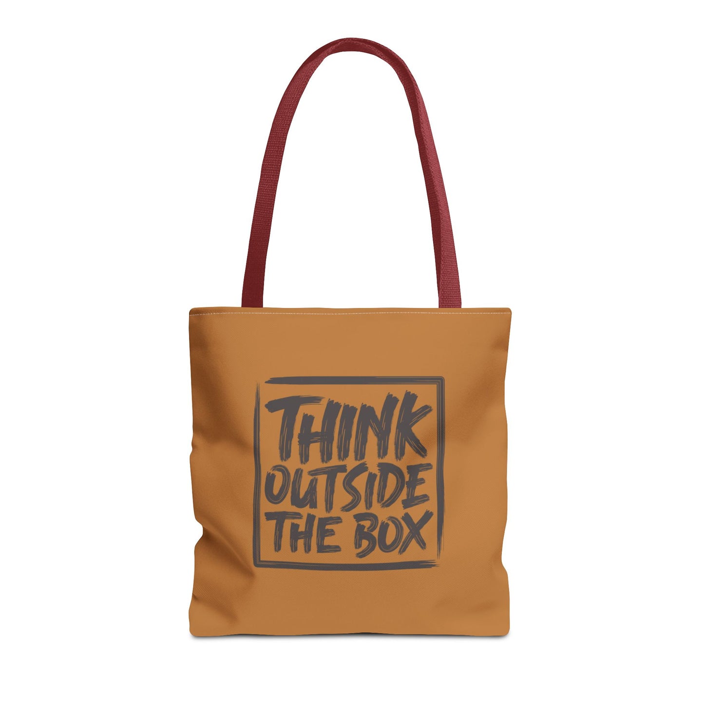 Think Outside The Box Tote Bag (AOP)