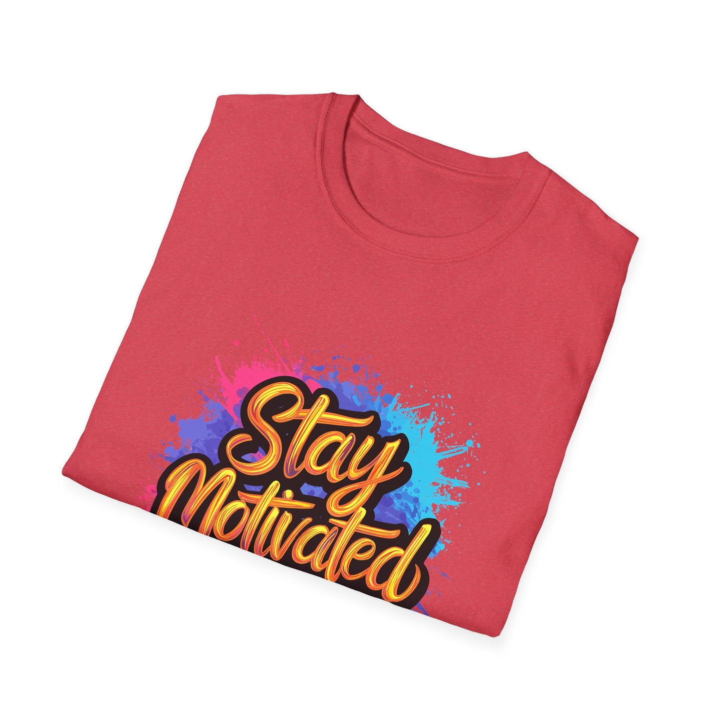 Stay Motivated Unisex Softstyle T-Shirt