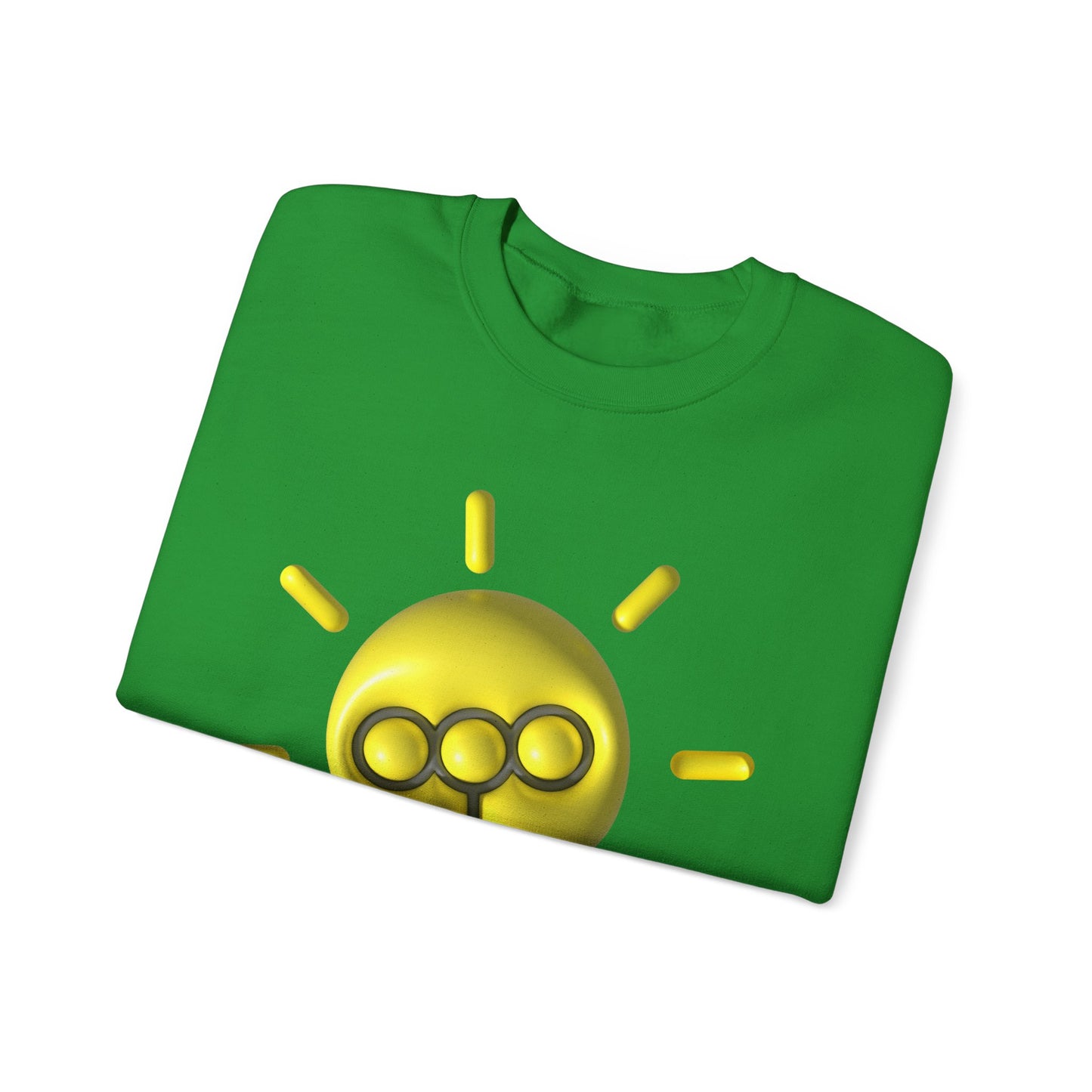 Inspire Idea Bulb Unisex Heavy Blend™ Crewneck Sweatshirt