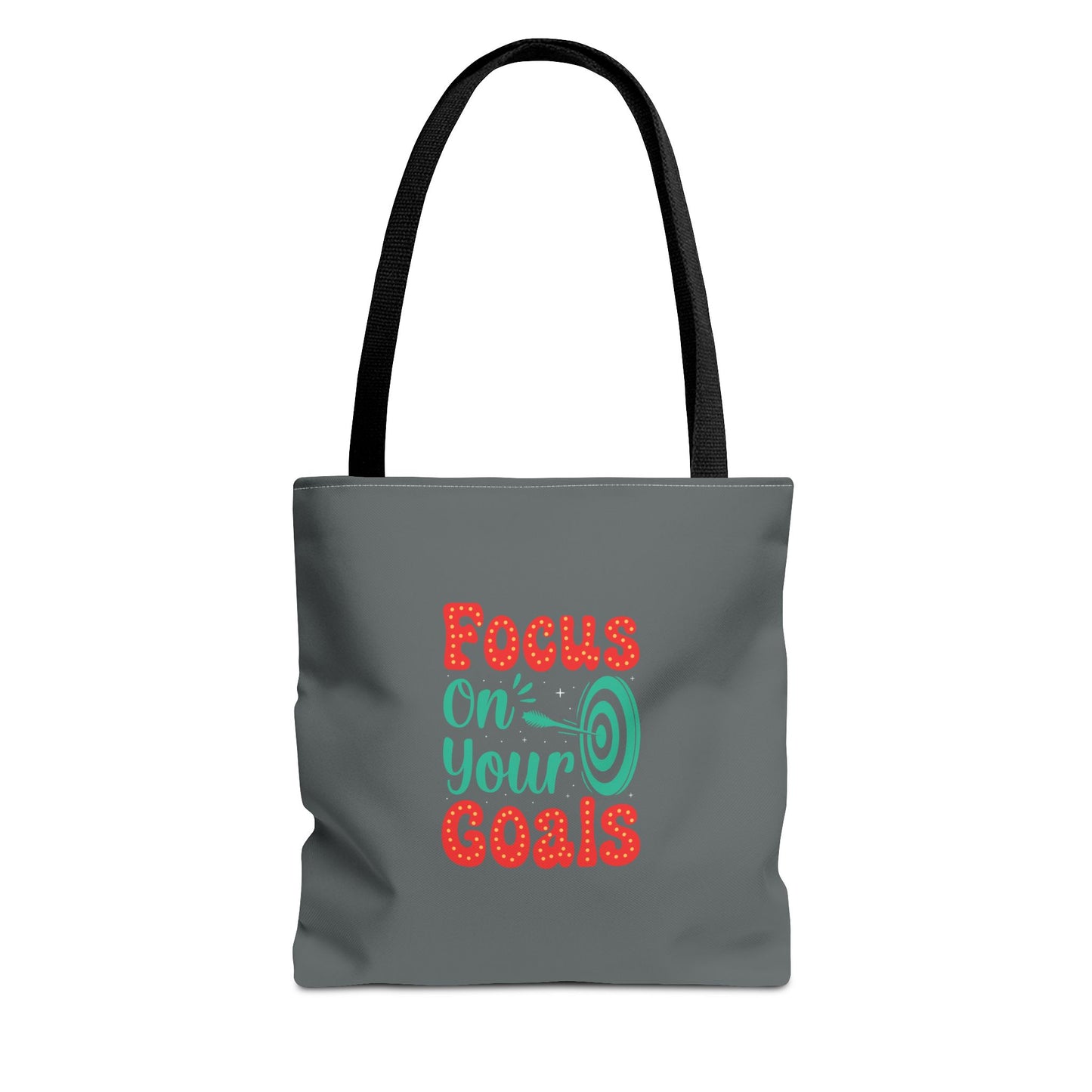 Focus On Your Goals Tote Bag (AOP)