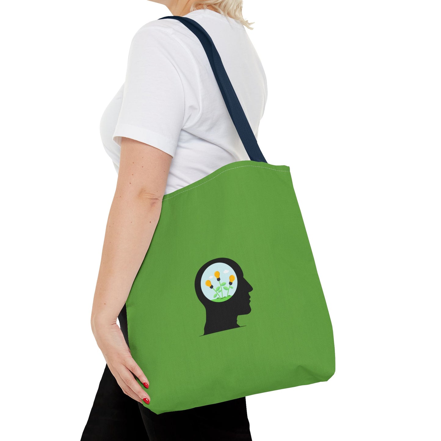 Mindset And Positive Thoughts Tote Bag (AOP)